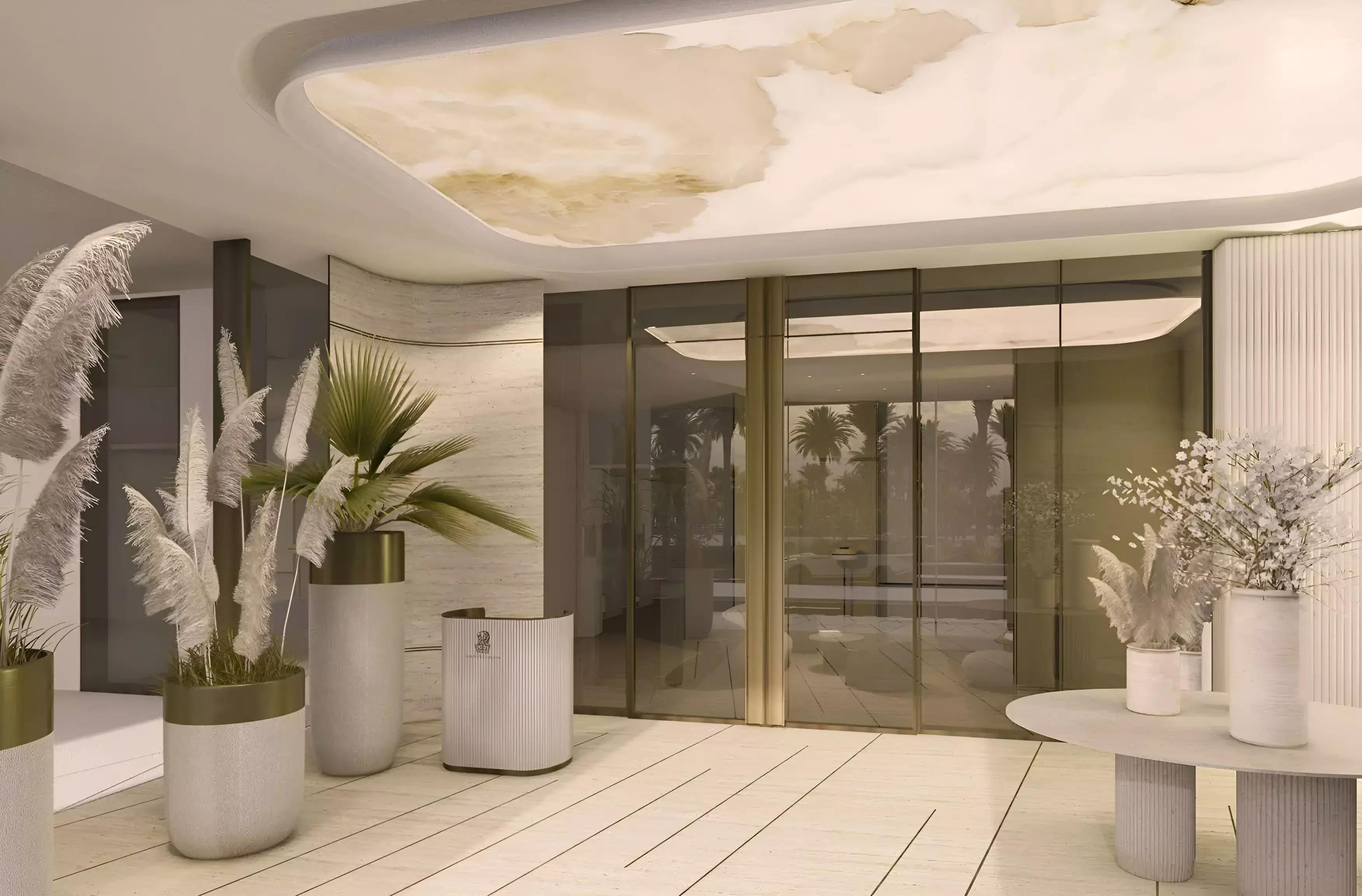 Ritz-Carlton Residences Business Bay living room interior design
