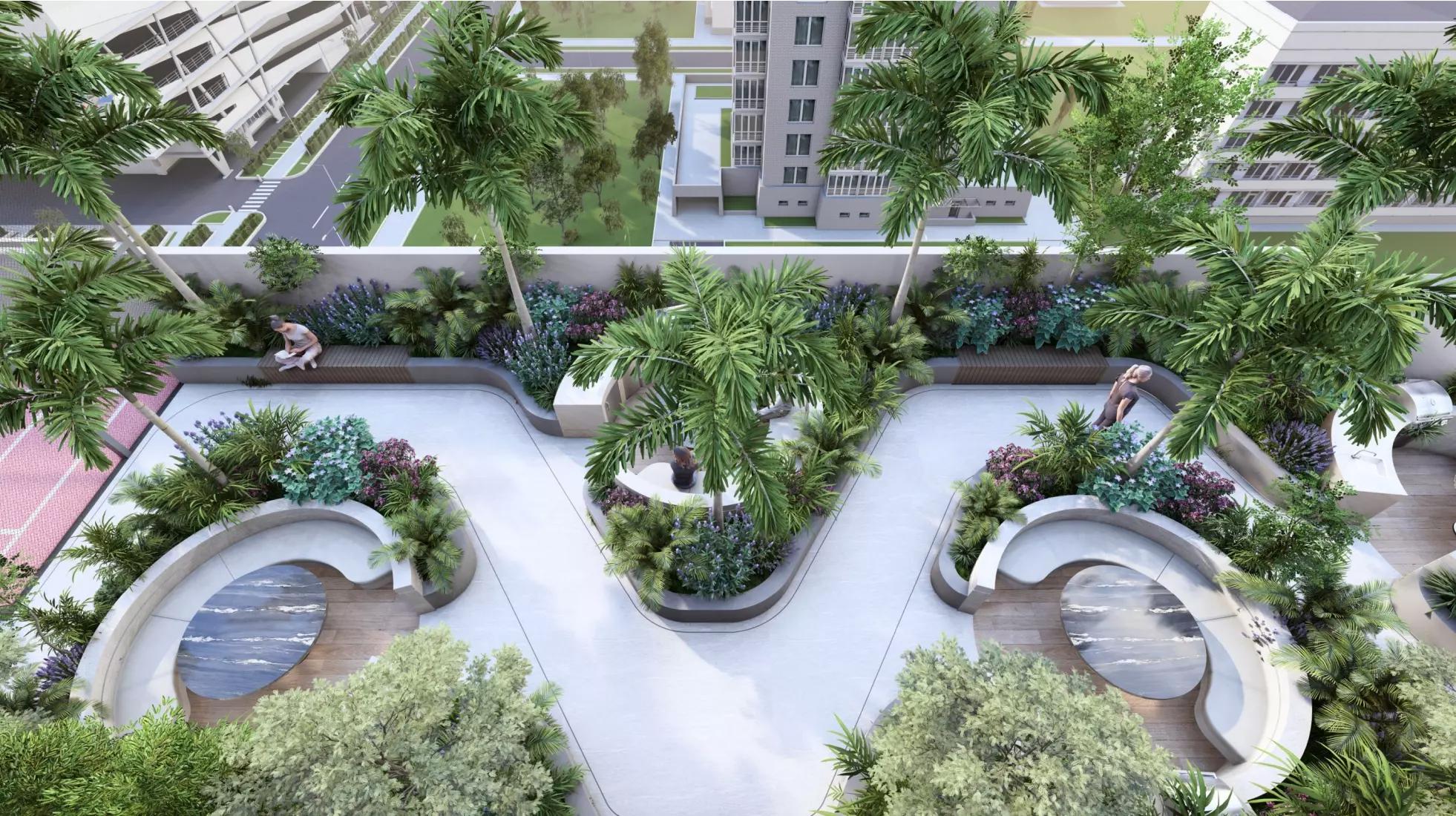 REFF 1000 interior living space, Dubai Land Residence Complex, Dubai