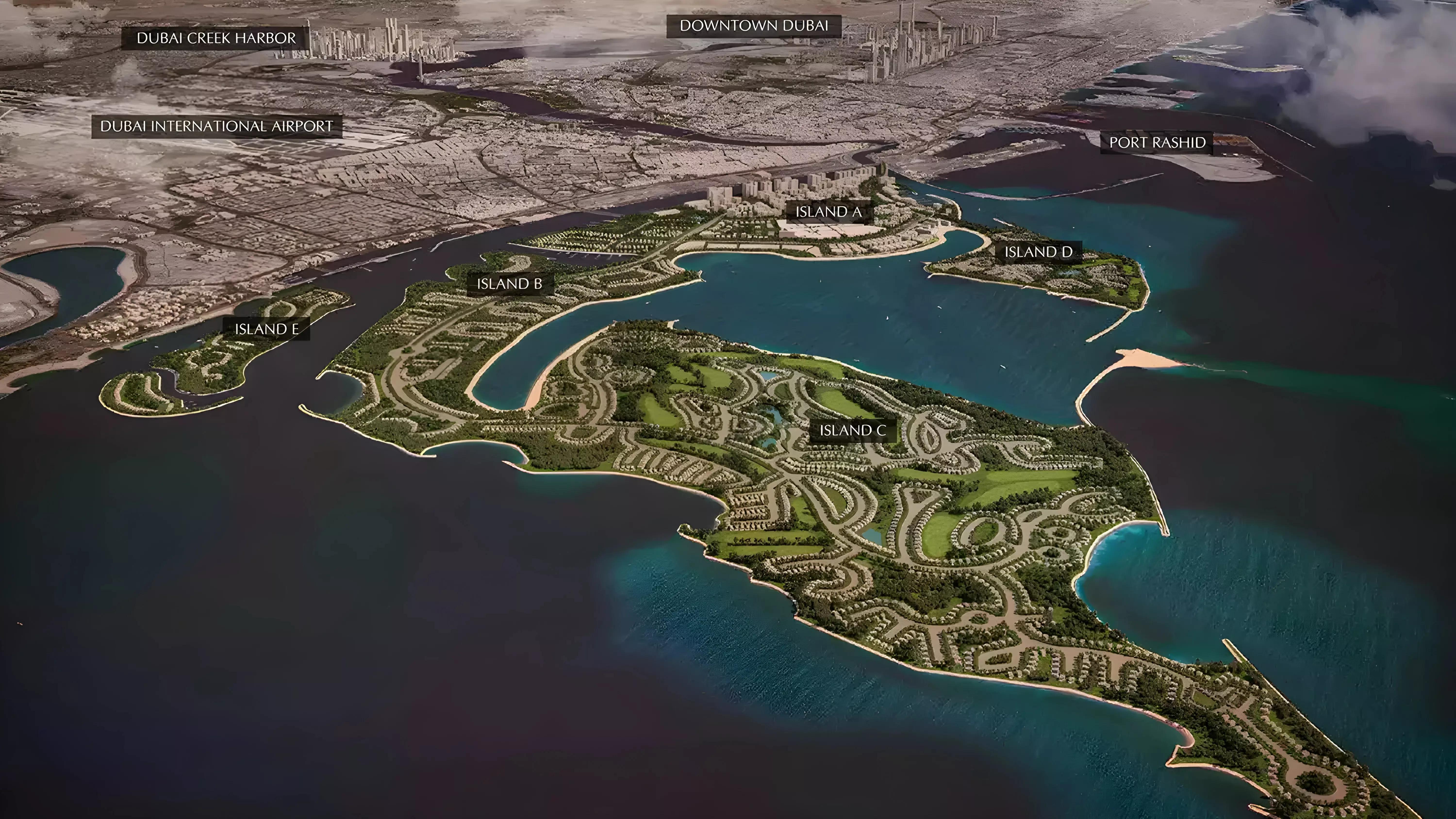 Sunset Bay Phase 5 master plan layout, Dubai Islands