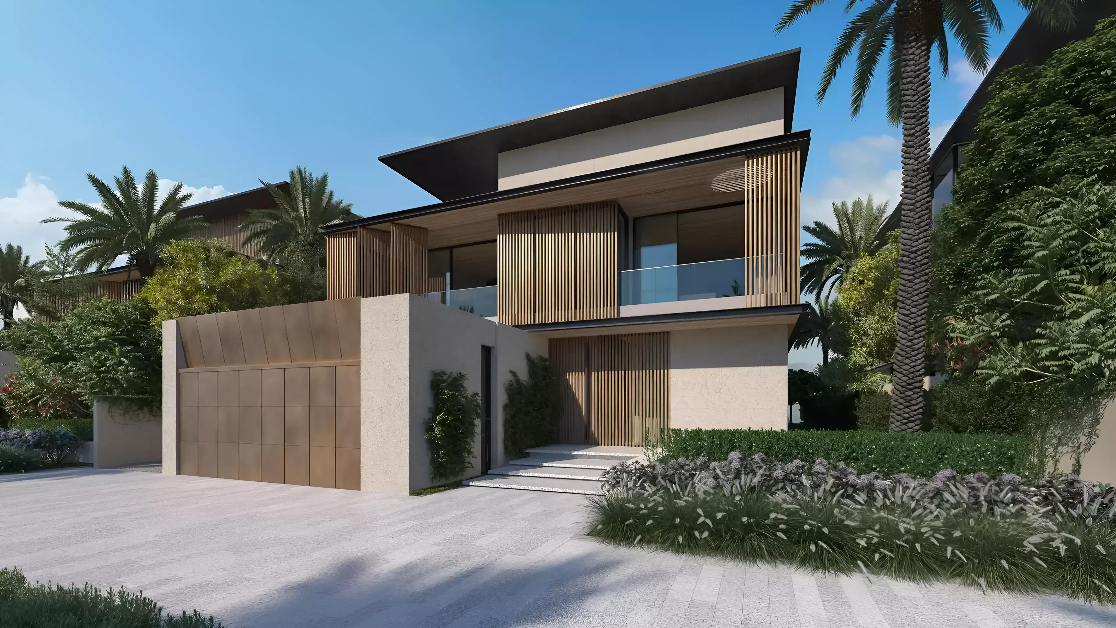 Beachfront view, Beach Collection Villas Phase 2, Palm Jebel Ali