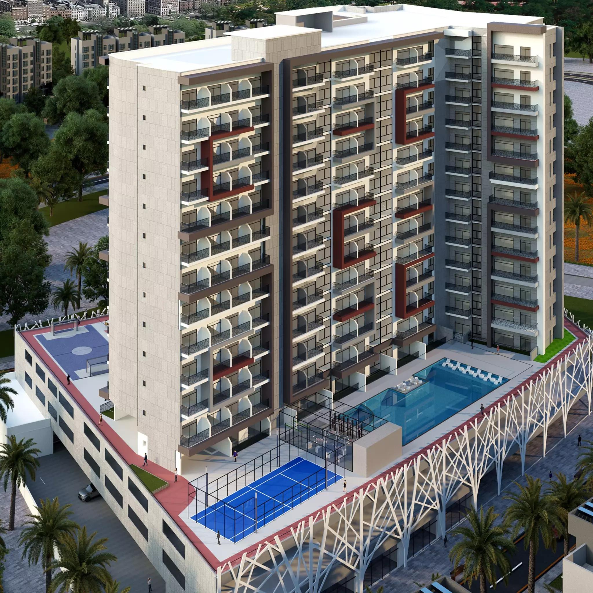 Children's play area at Joya Dorado Residences, Arjan