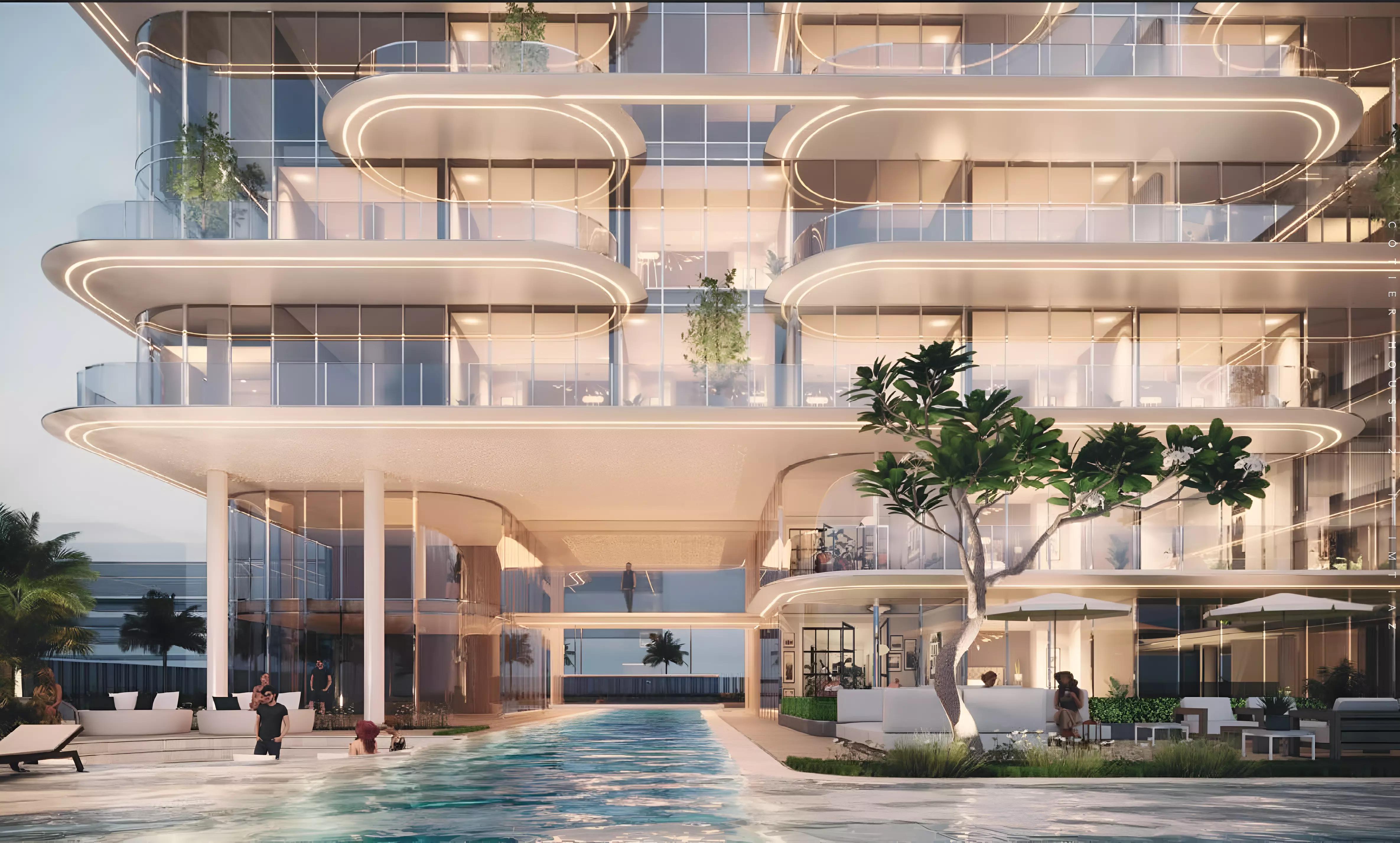 Cotier House Phase 2 exterior building facade, Dubai Islands, Dubai