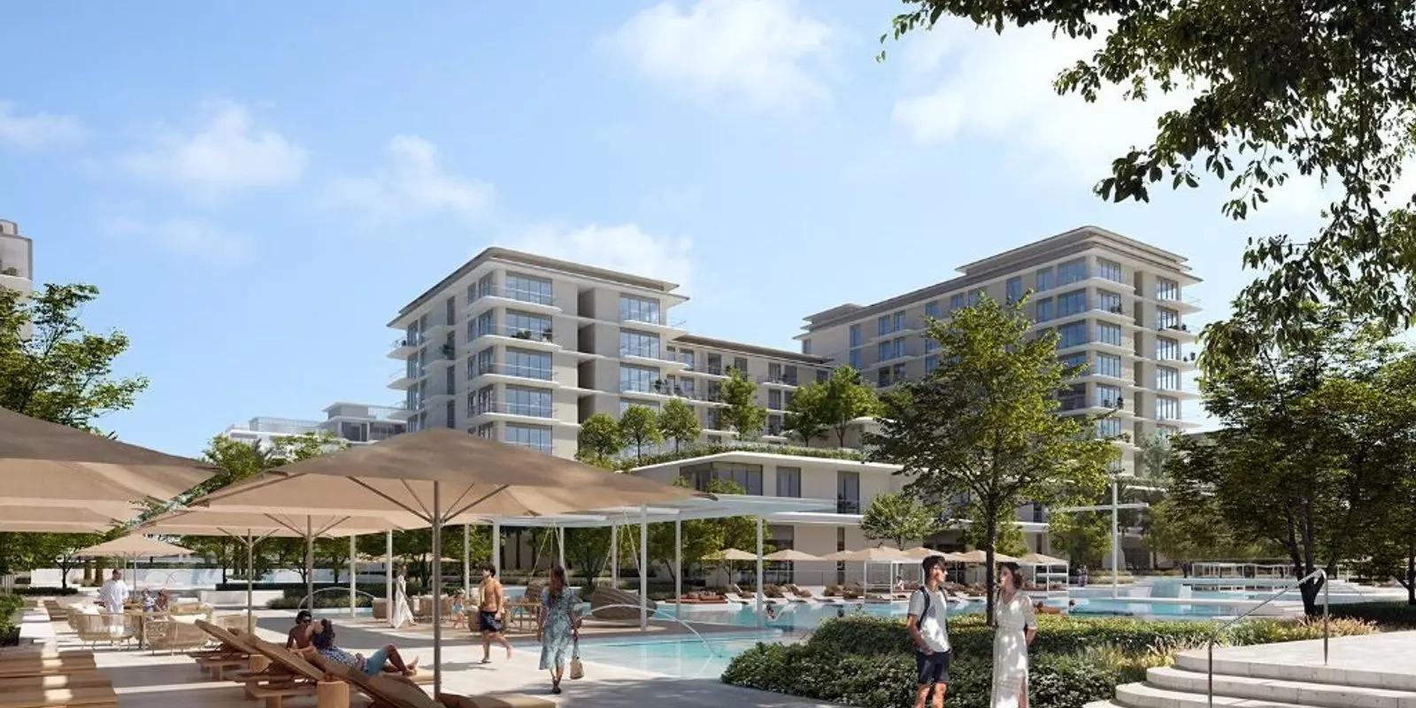 Avonlea lobby and shared amenity space, Mina Rashid, Dubai