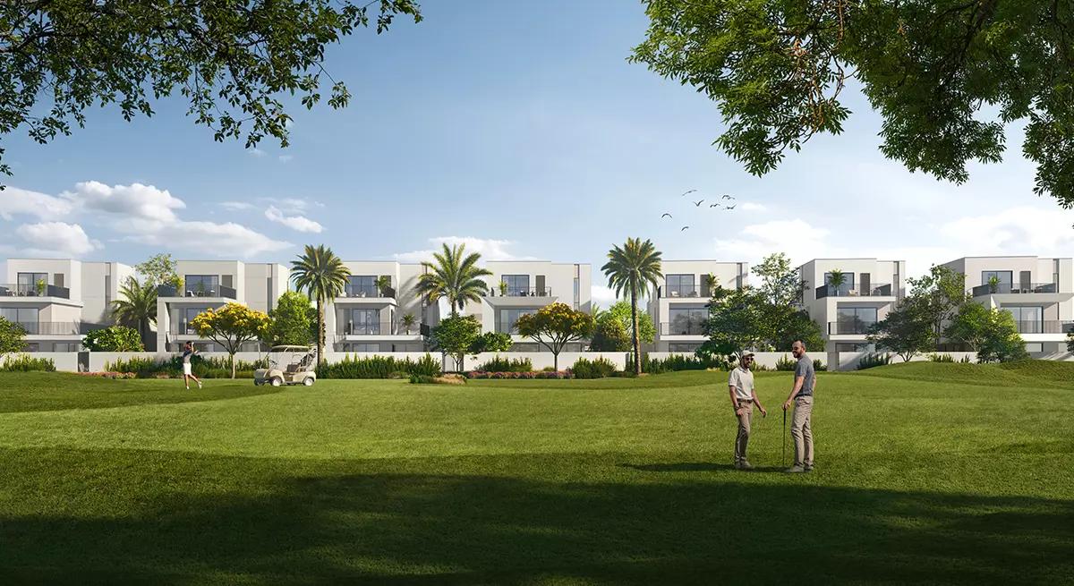 Golf Lane interior living area, Emaar South, Dubai South