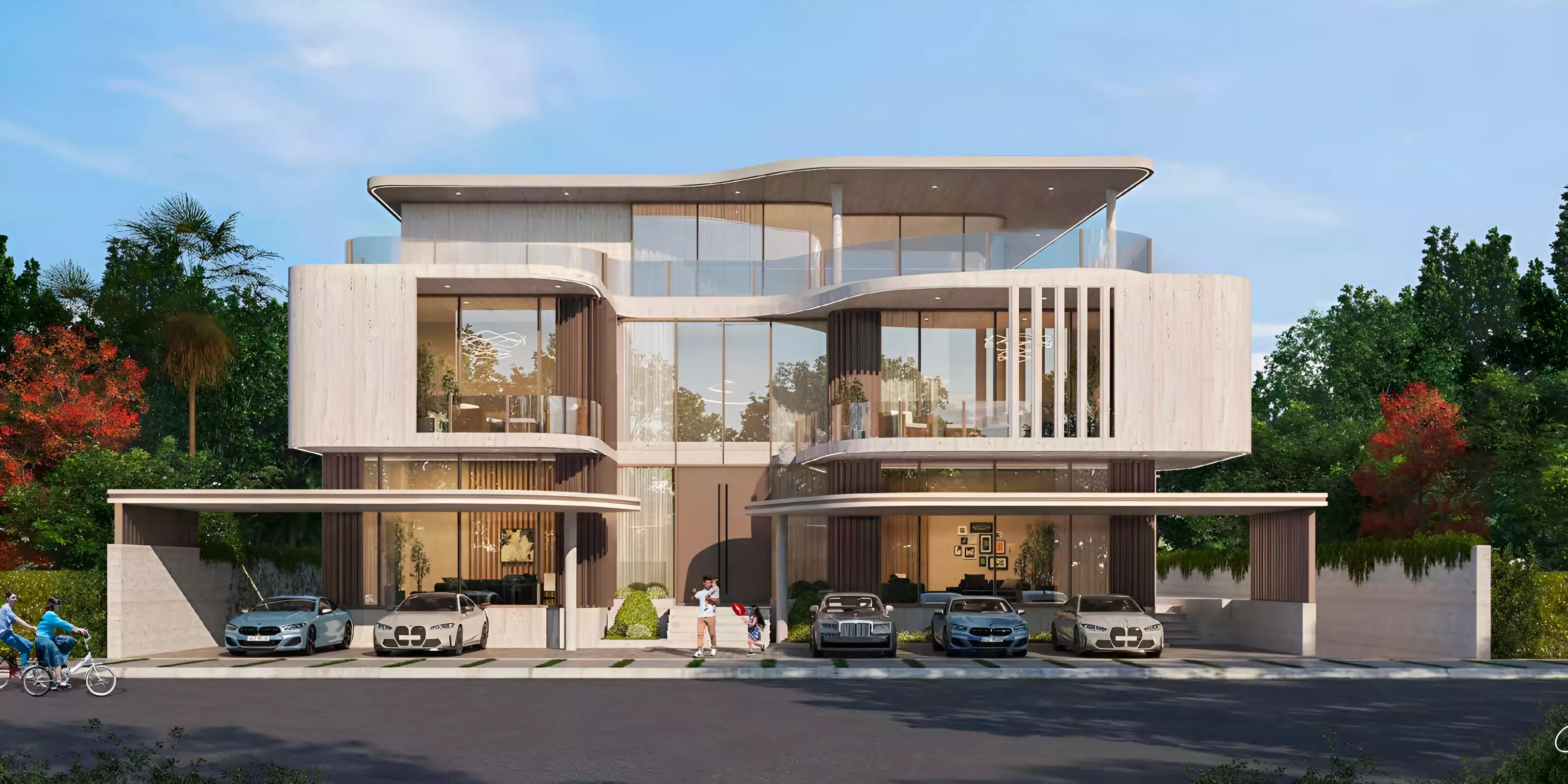 Autograph Collection villa kitchen and dining area, DAMAC Hills, Dubai