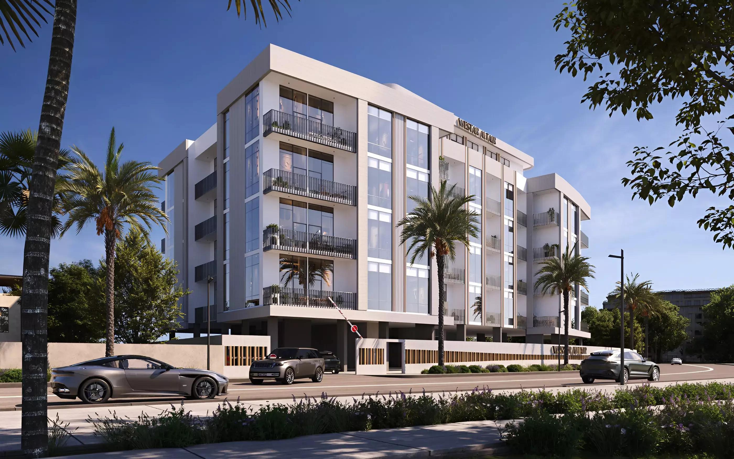 Westar Altair amenity deck render, Dubai South