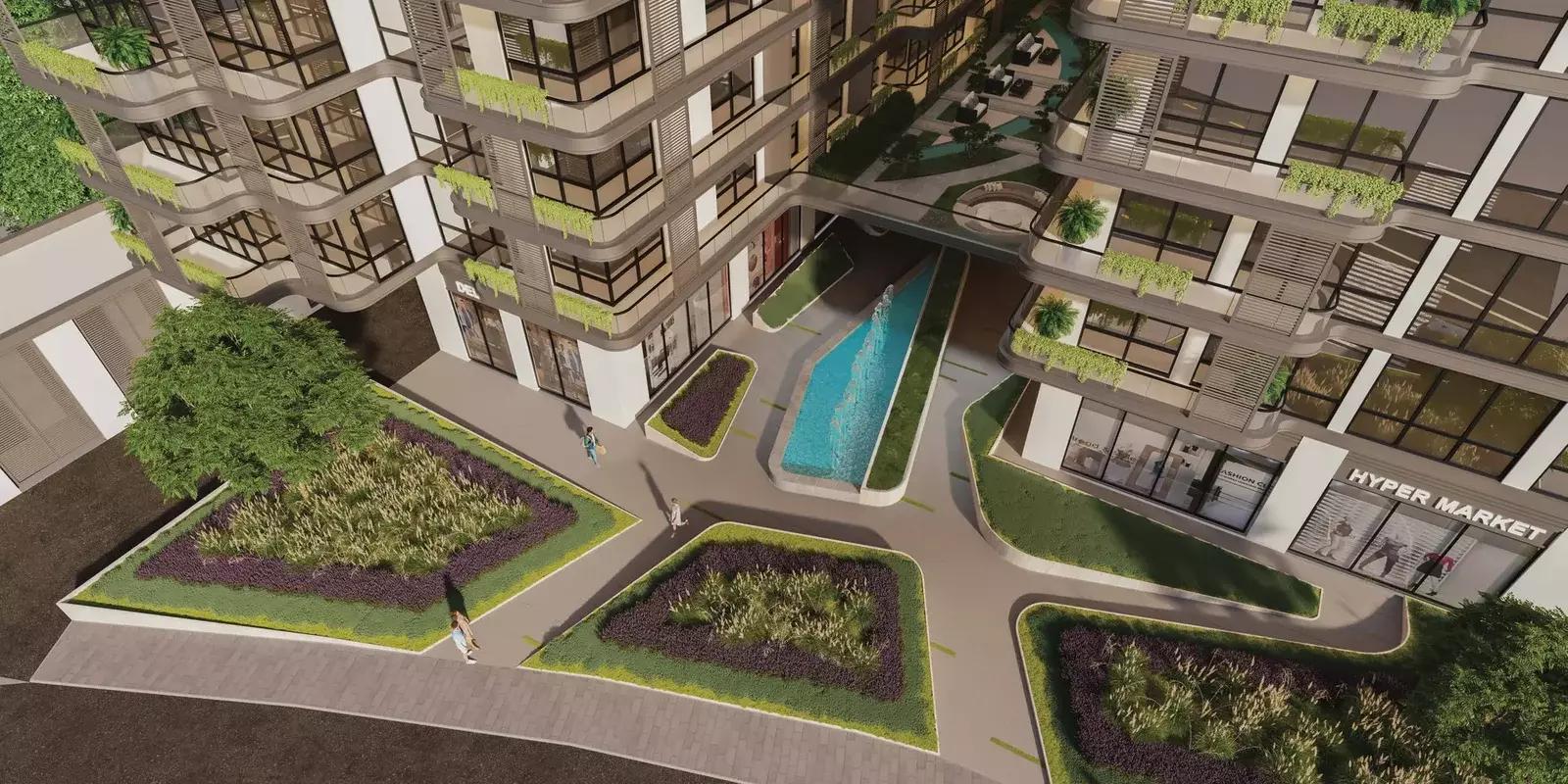 Olivia Residences bedroom interior, Dubai Investment Park, Dubai