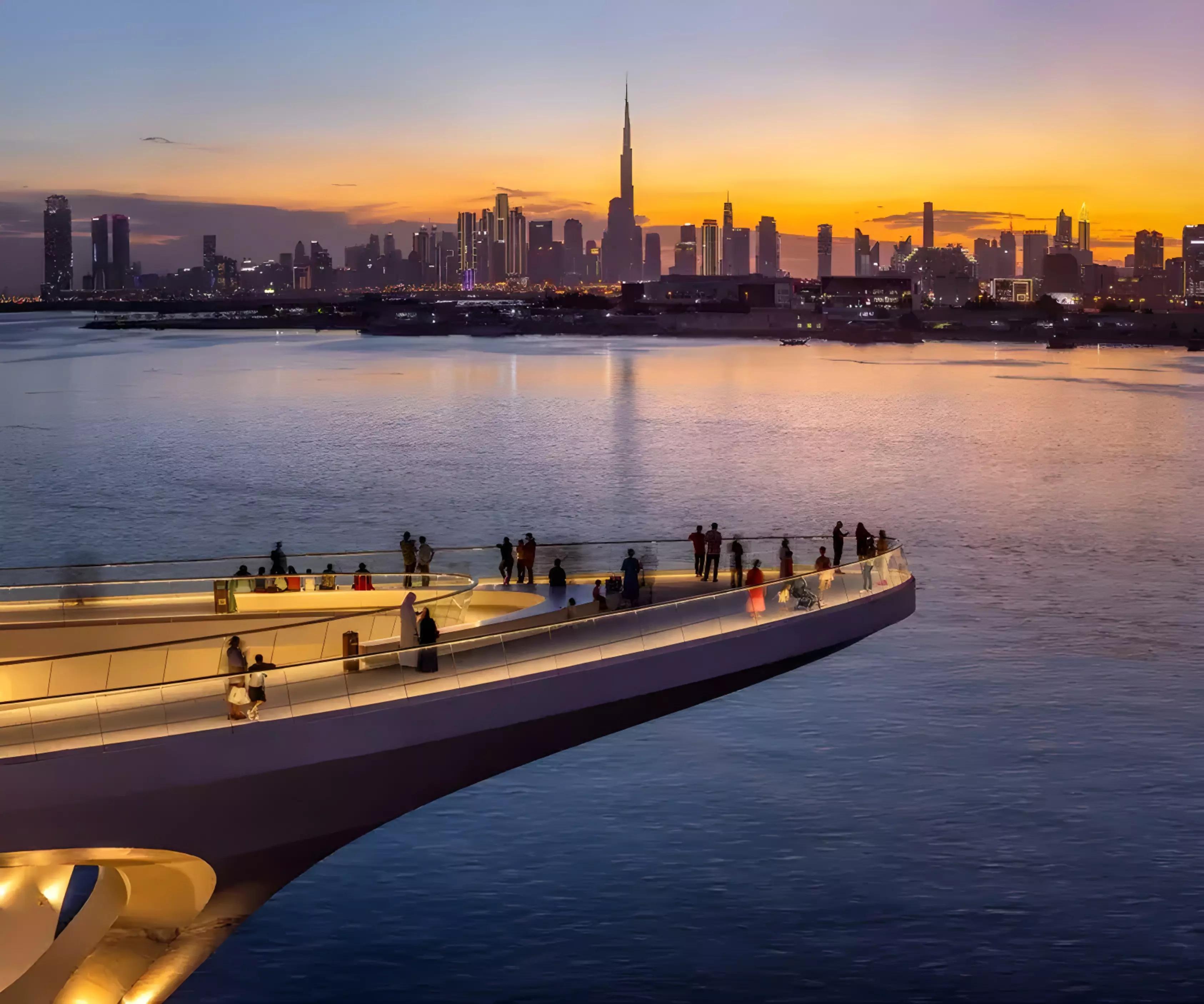 Creek Bay waterfront development render, Dubai Creek Harbour