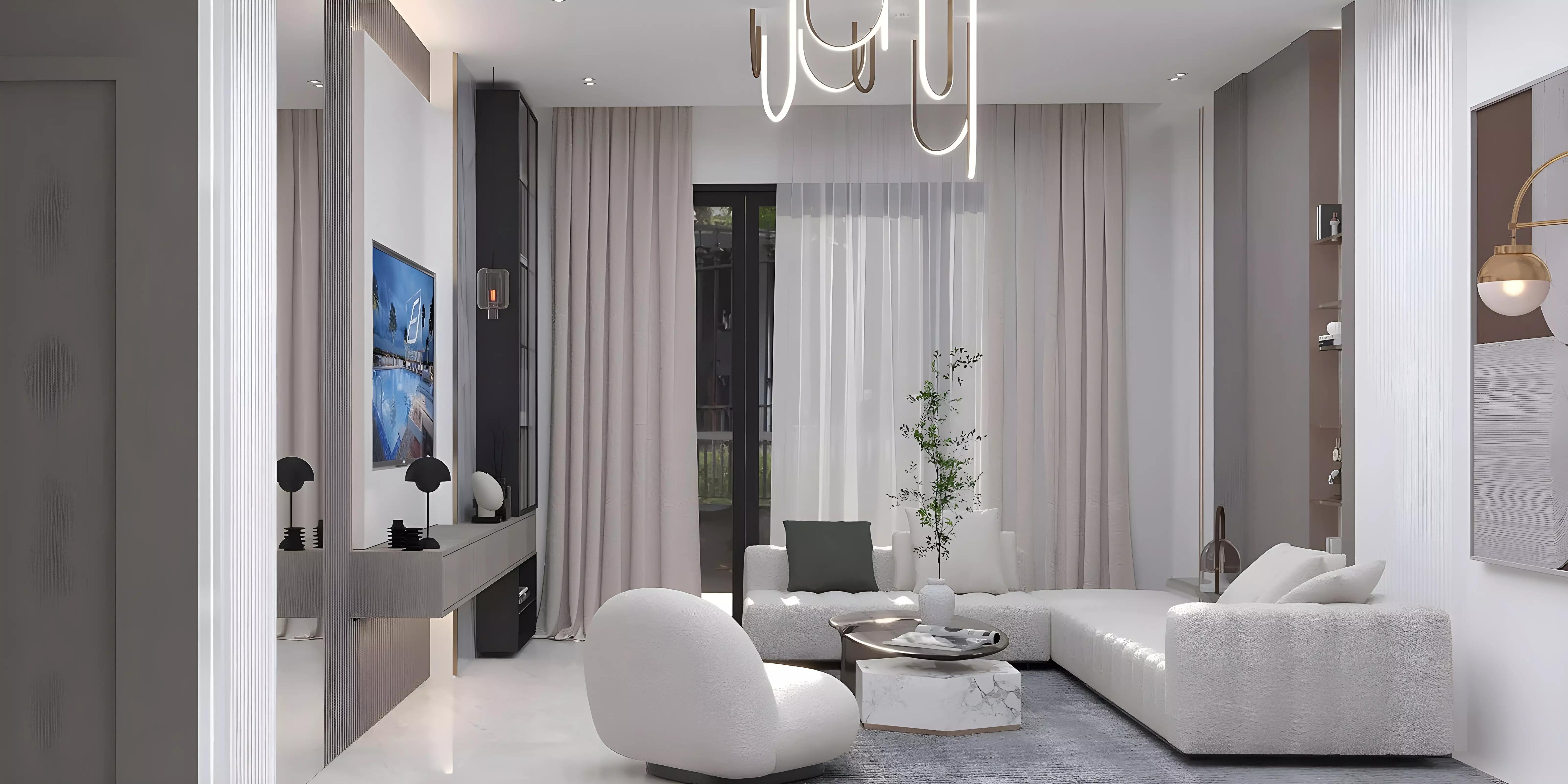 Binghatti House exterior facade, Jumeirah Village Circle, Dubai