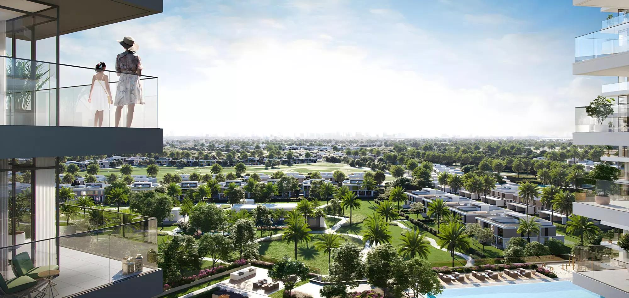 Greenside Residence interior living space, Dubai Hills Estate, Dubai