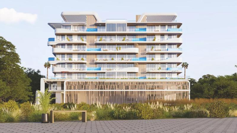 Samana Ocean Pearl residential building exterior, Dubai Islands