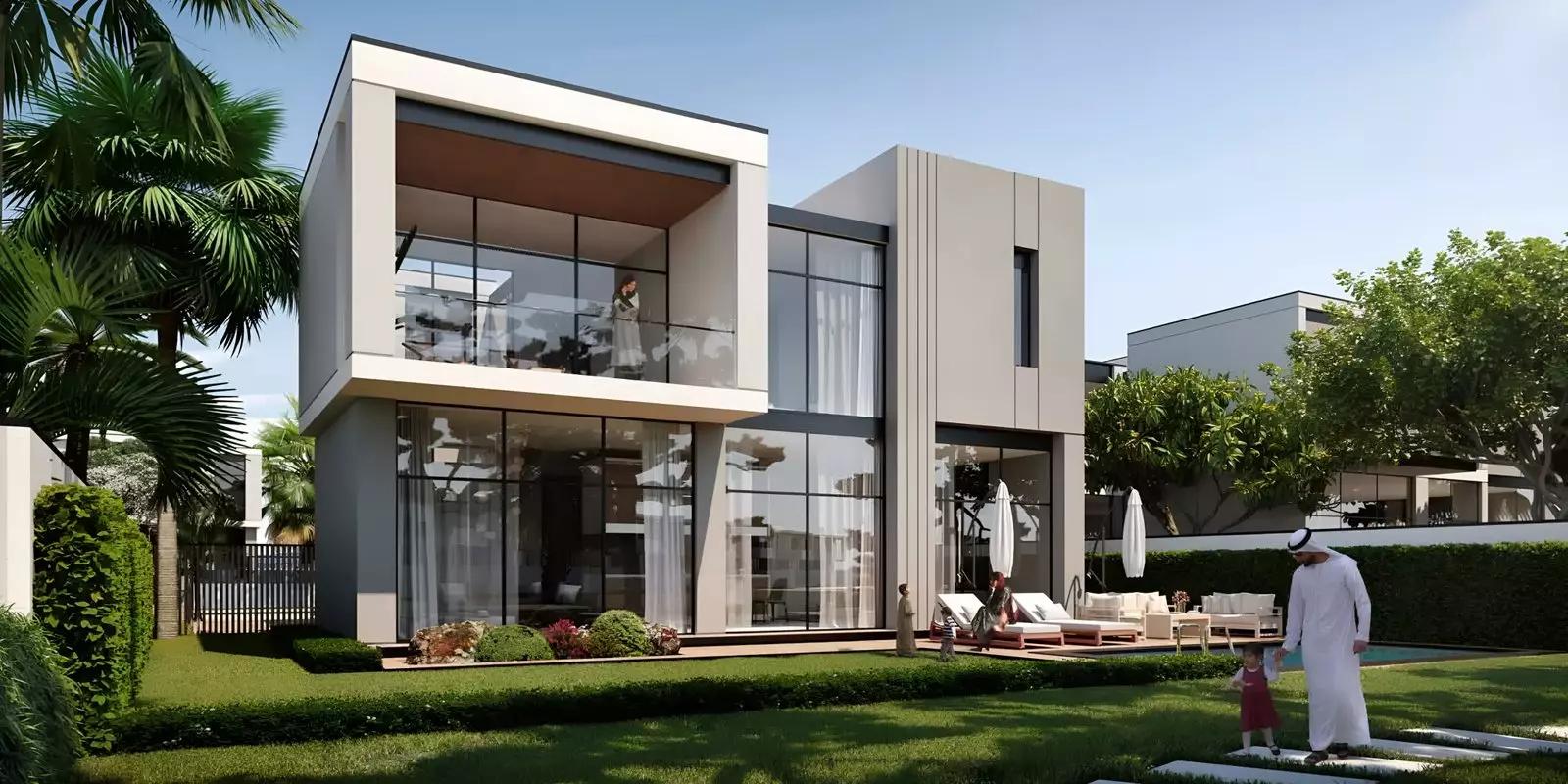 Interior living space of a Murooj Al Furjan townhouse, Al Furjan, Dubai