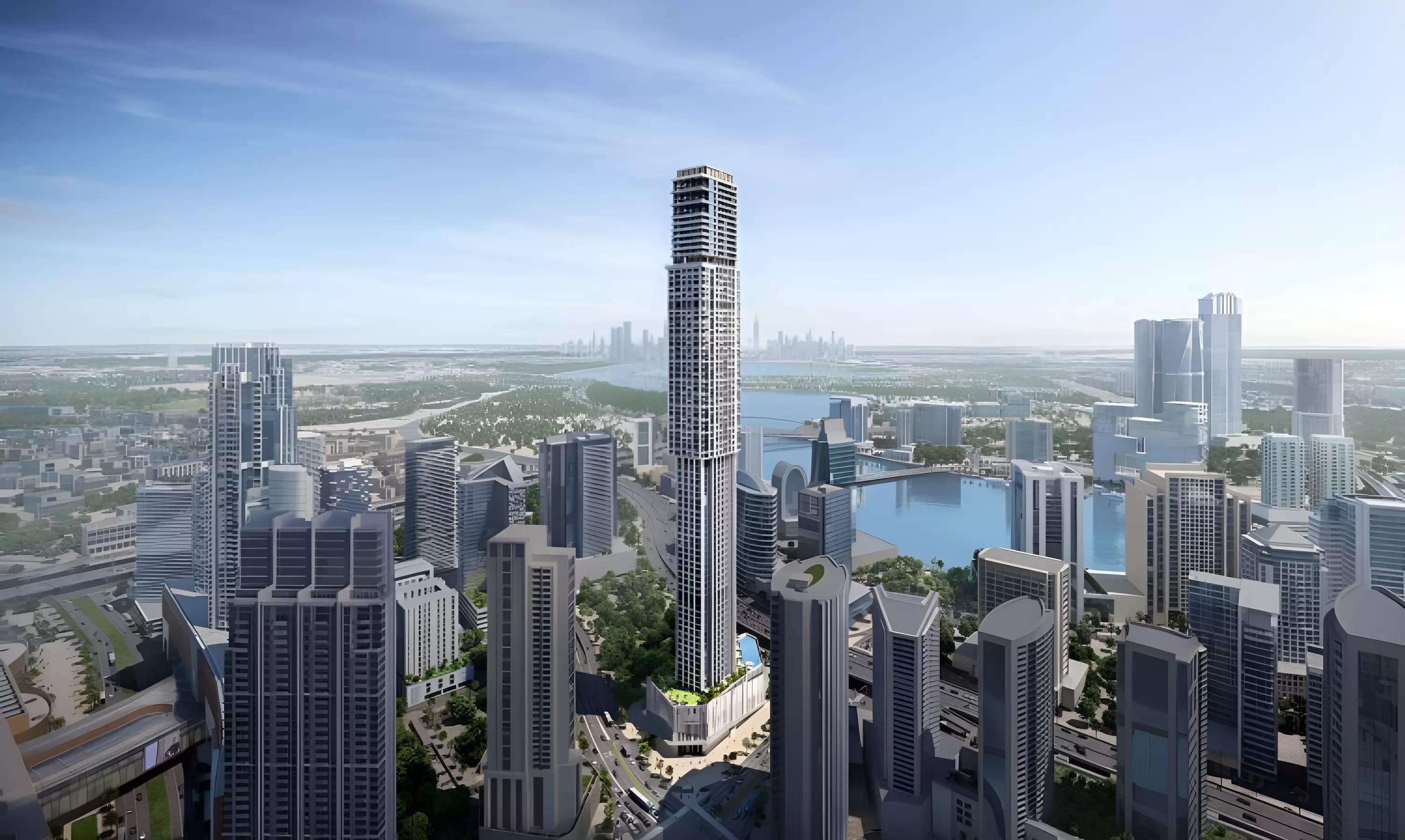 Rixos Financial Center Road building facade and entrance
