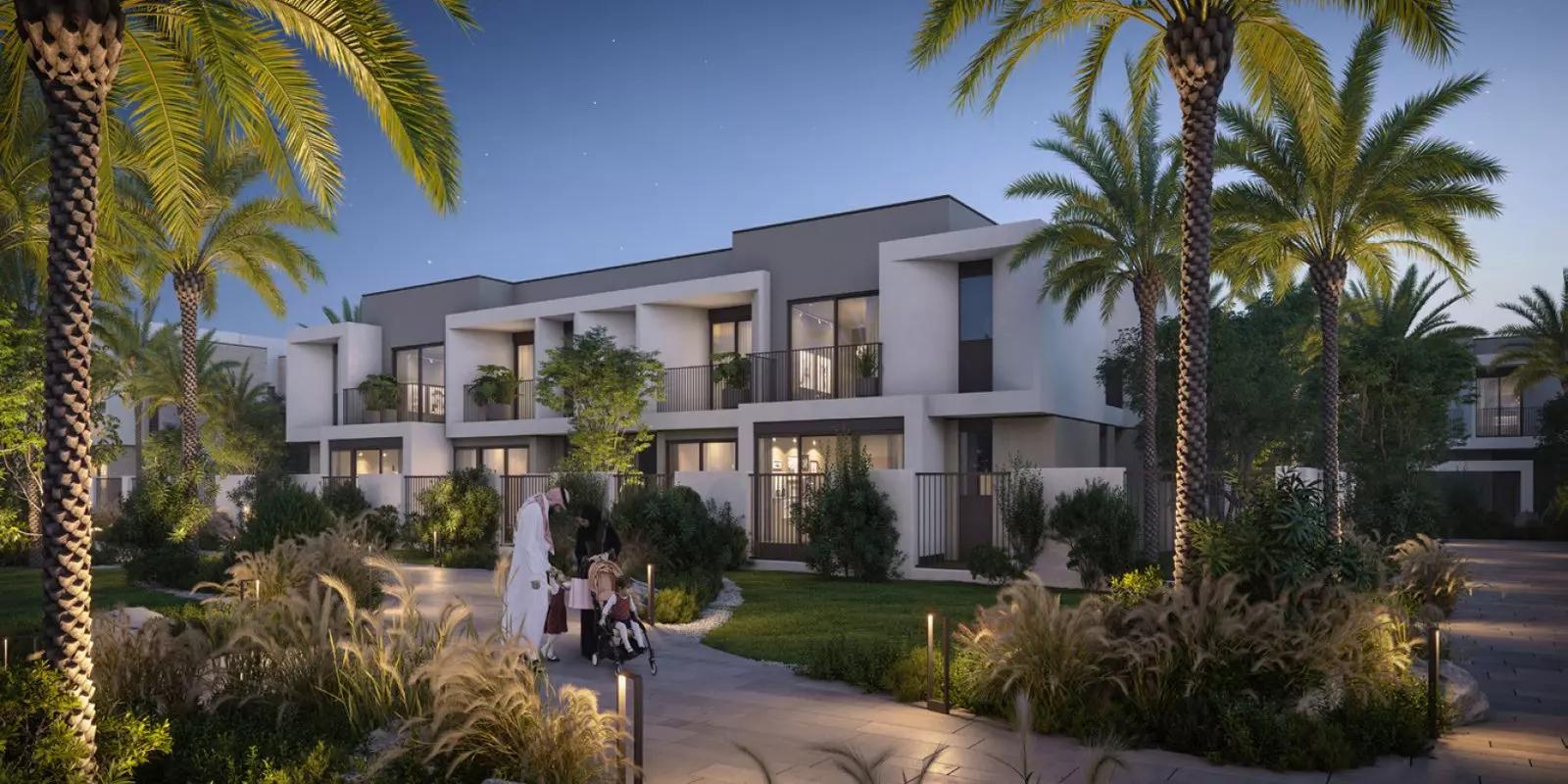 Anya Phase 2 community pool area, Arabian Ranches 3, Dubai