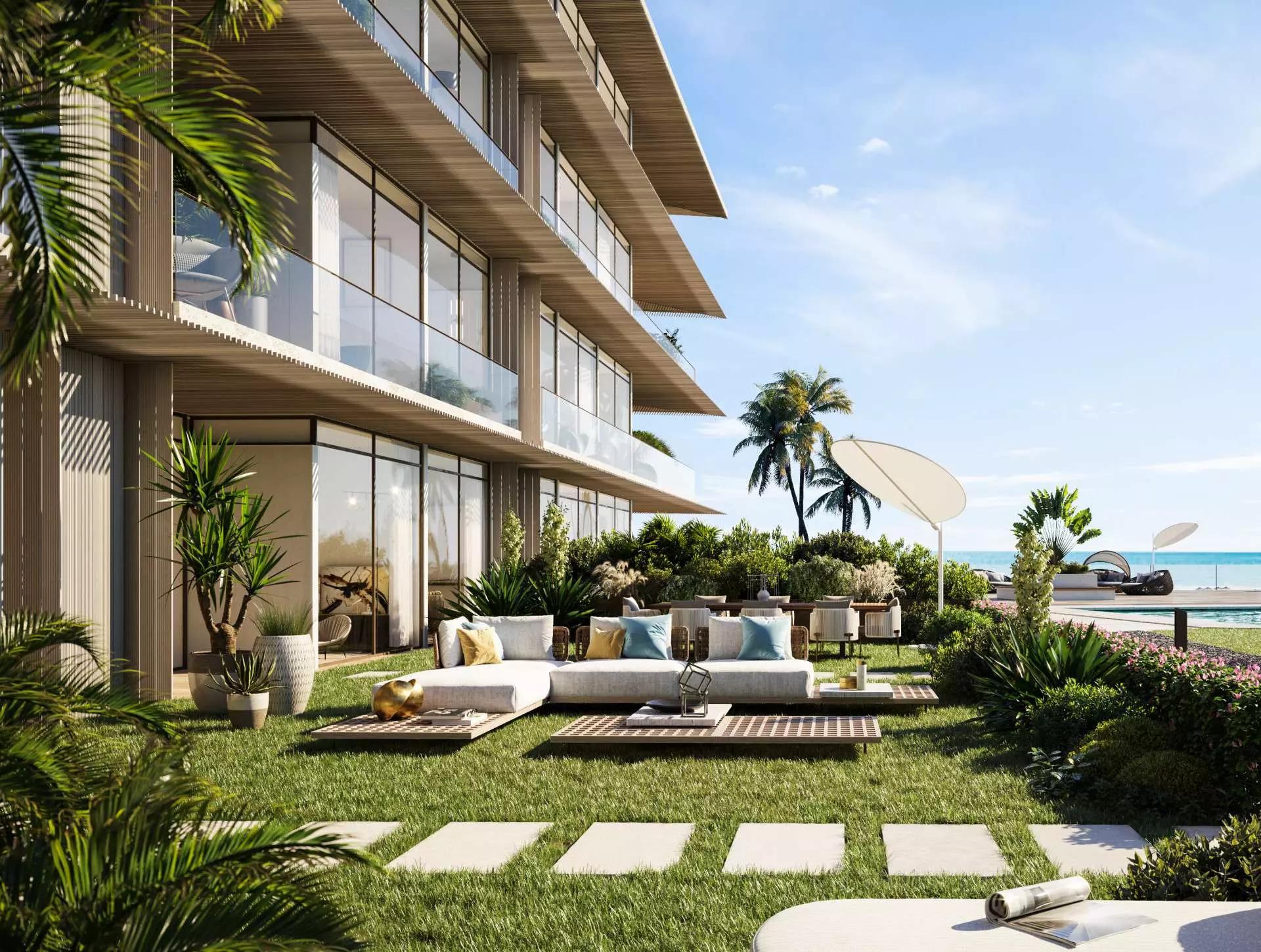 Rixos Hotel & Residences interior living space, Dubai Islands