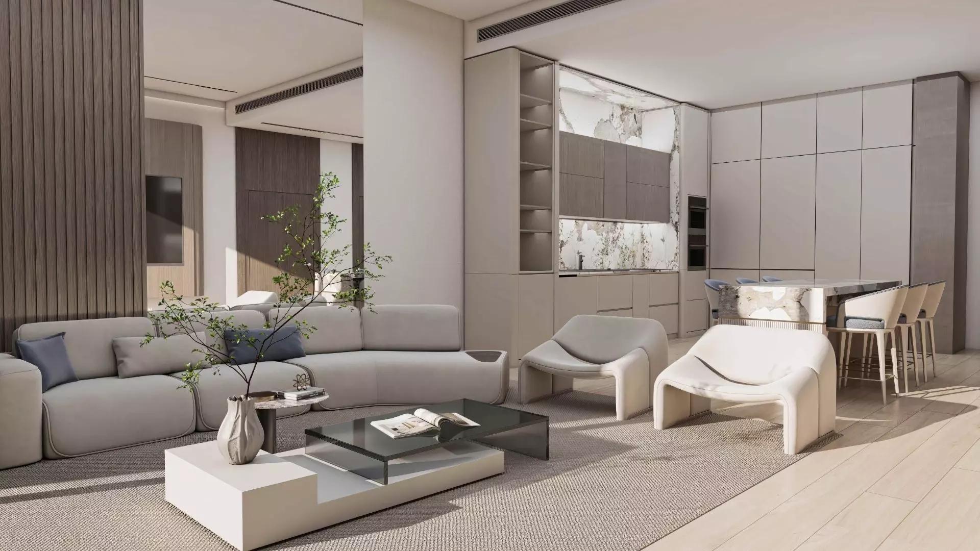 Binghatti Phoenix apartment building, JVC, Dubai