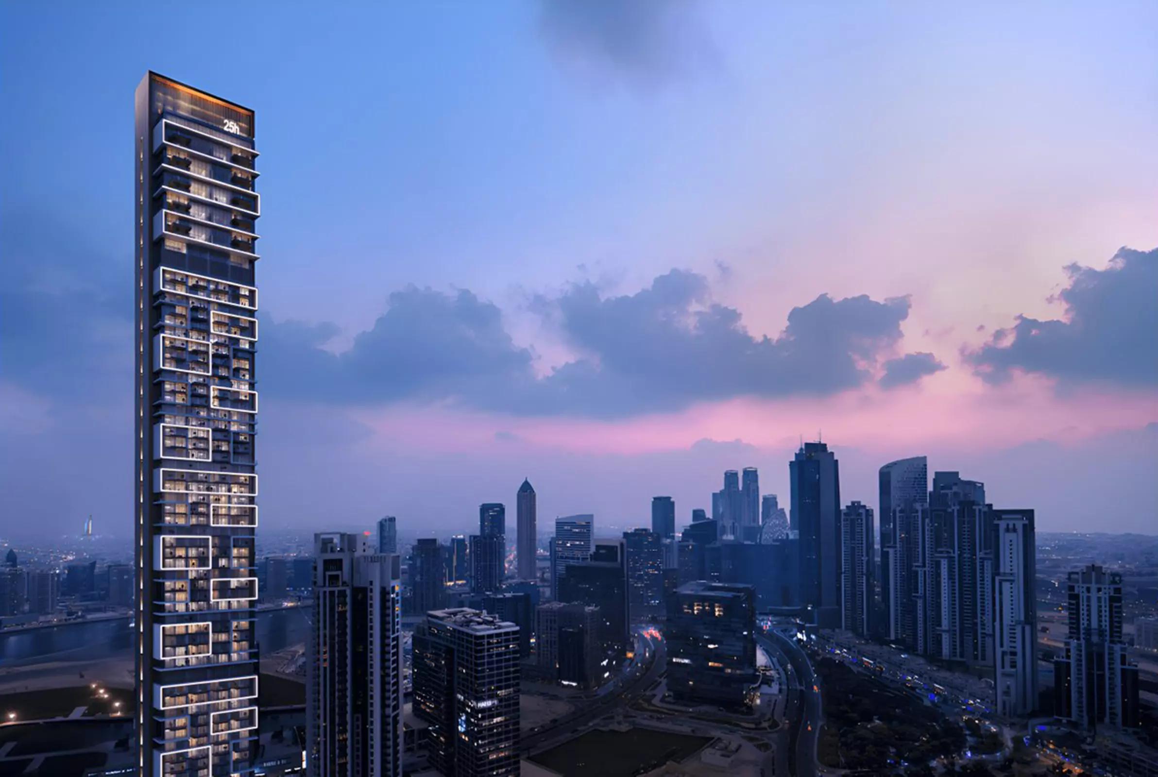 25H Heimat At Downtown Dubai apartment interior living space