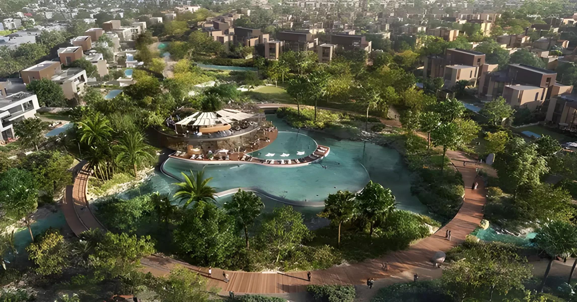 Tranquillity villa architectural render, Haven by Aldar, Dubai