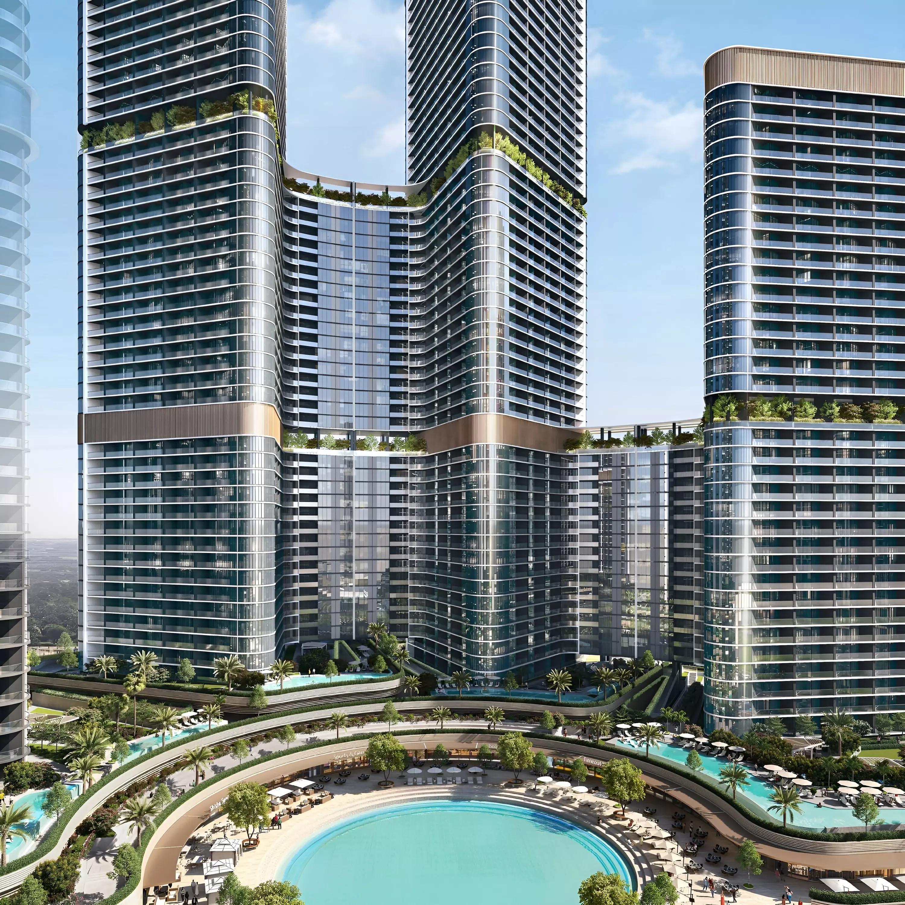 Skyvue Spectra bedroom interior, Sobha Hartland II, Dubai