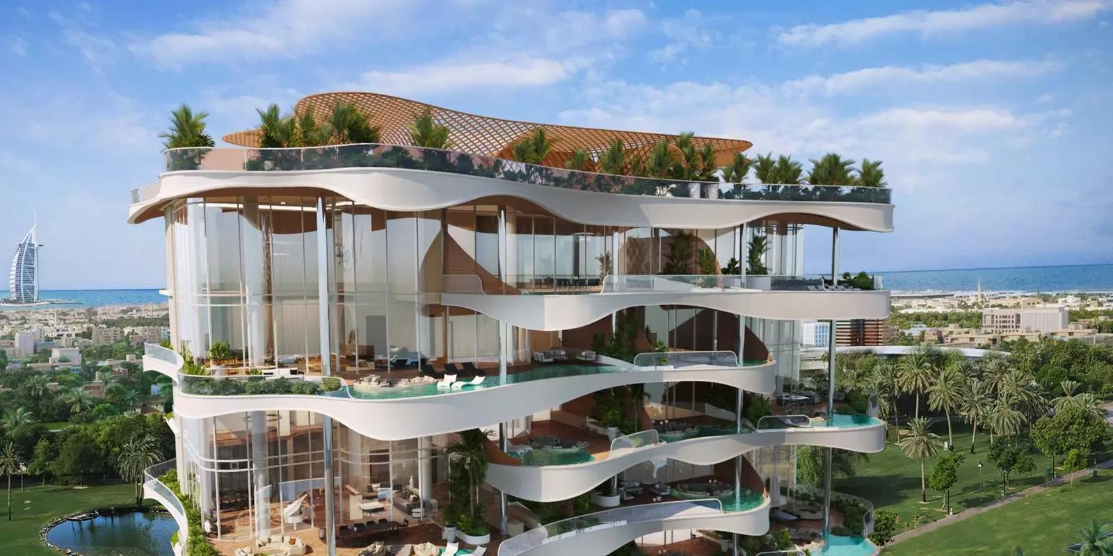 One Canal residential interior finish, Al Wasl, Dubai