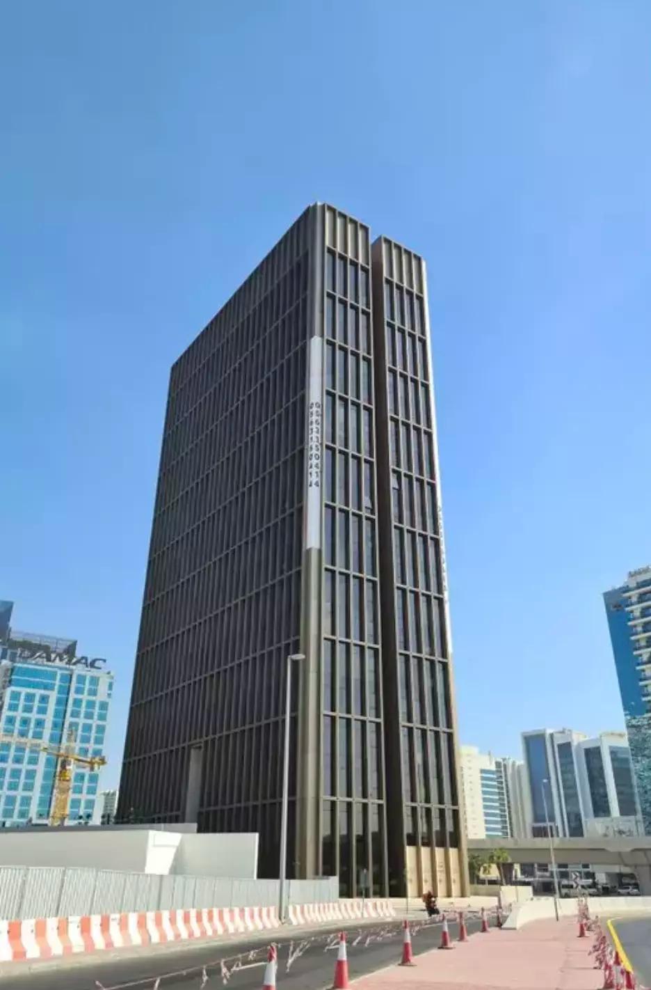 Residence 110 building facade view, Business Bay, Dubai