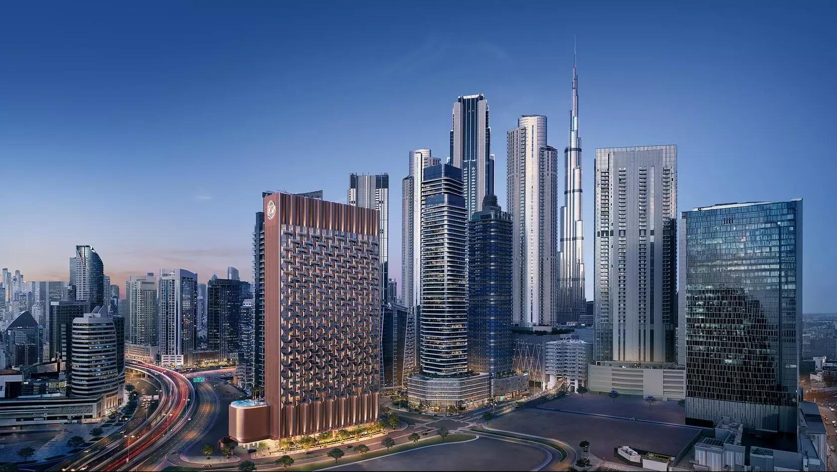 One Residence residential interior, Downtown Dubai apartment