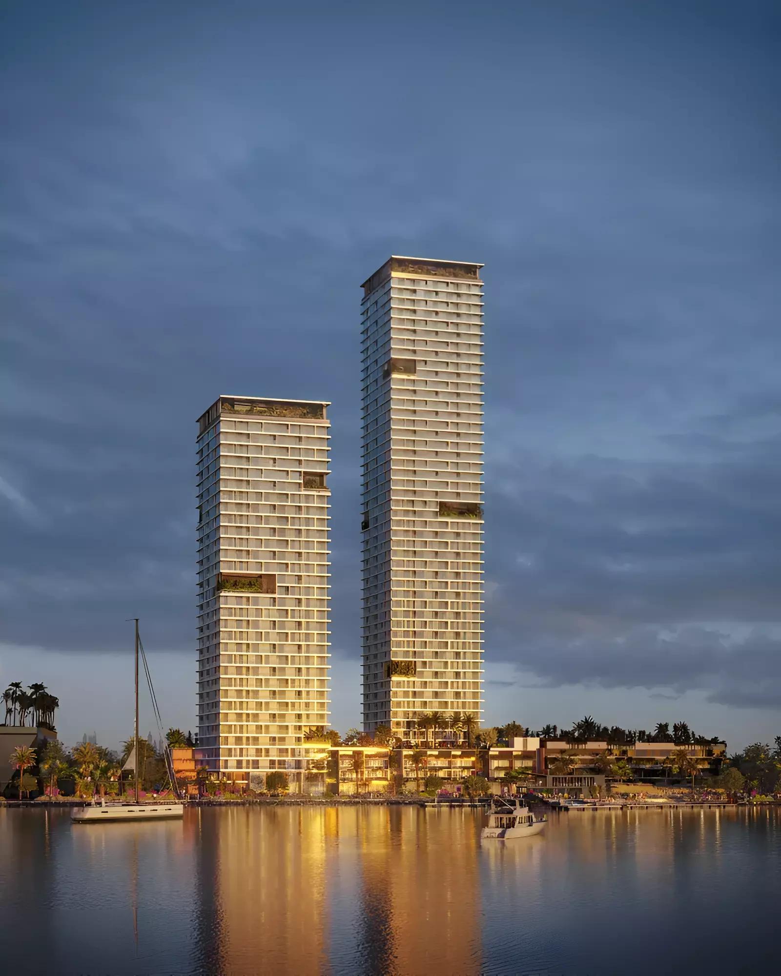 Orise by Beyond master plan layout, Dubai Maritime City