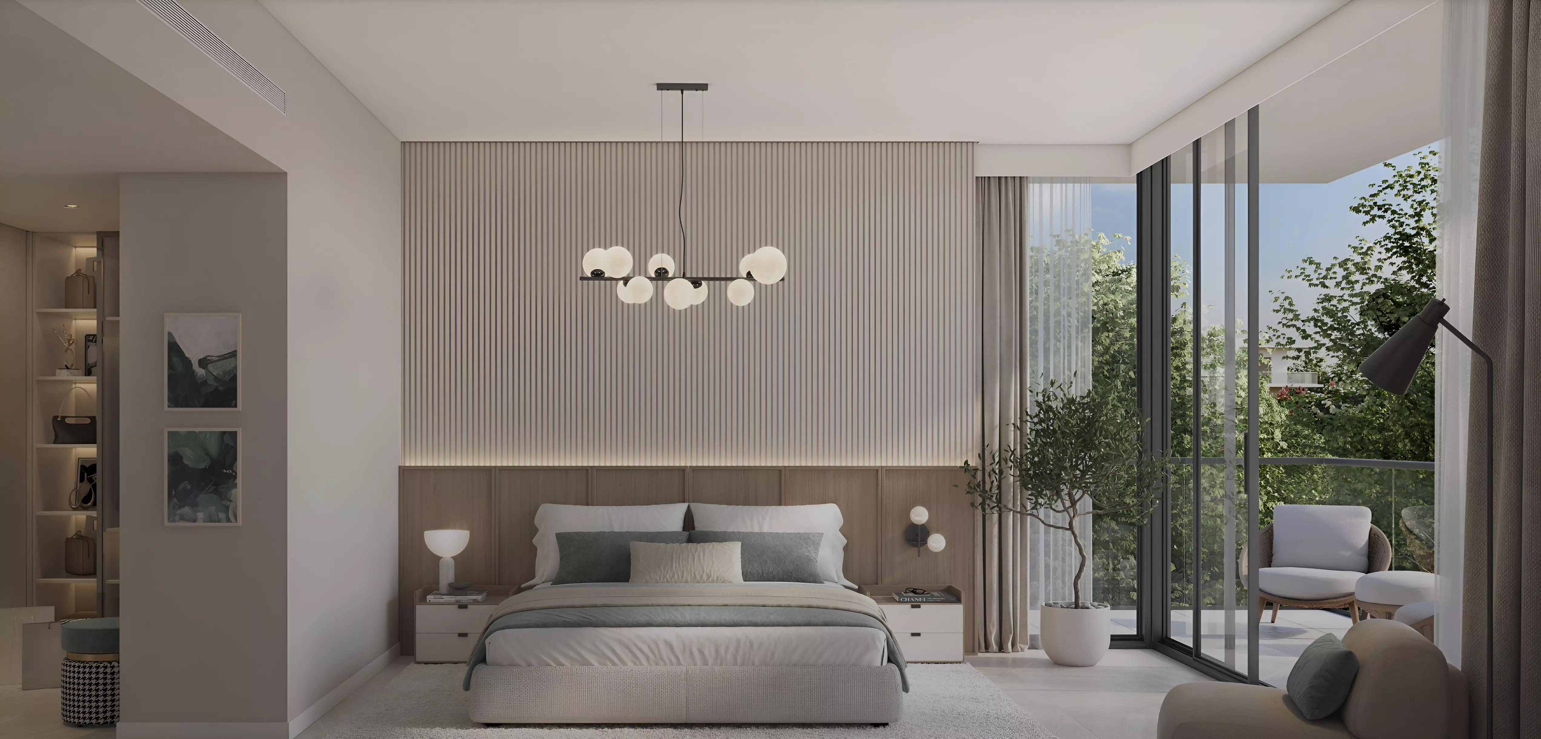 Cilia at Ghaf Woods exterior building facade, Dubai Land, Dubai
