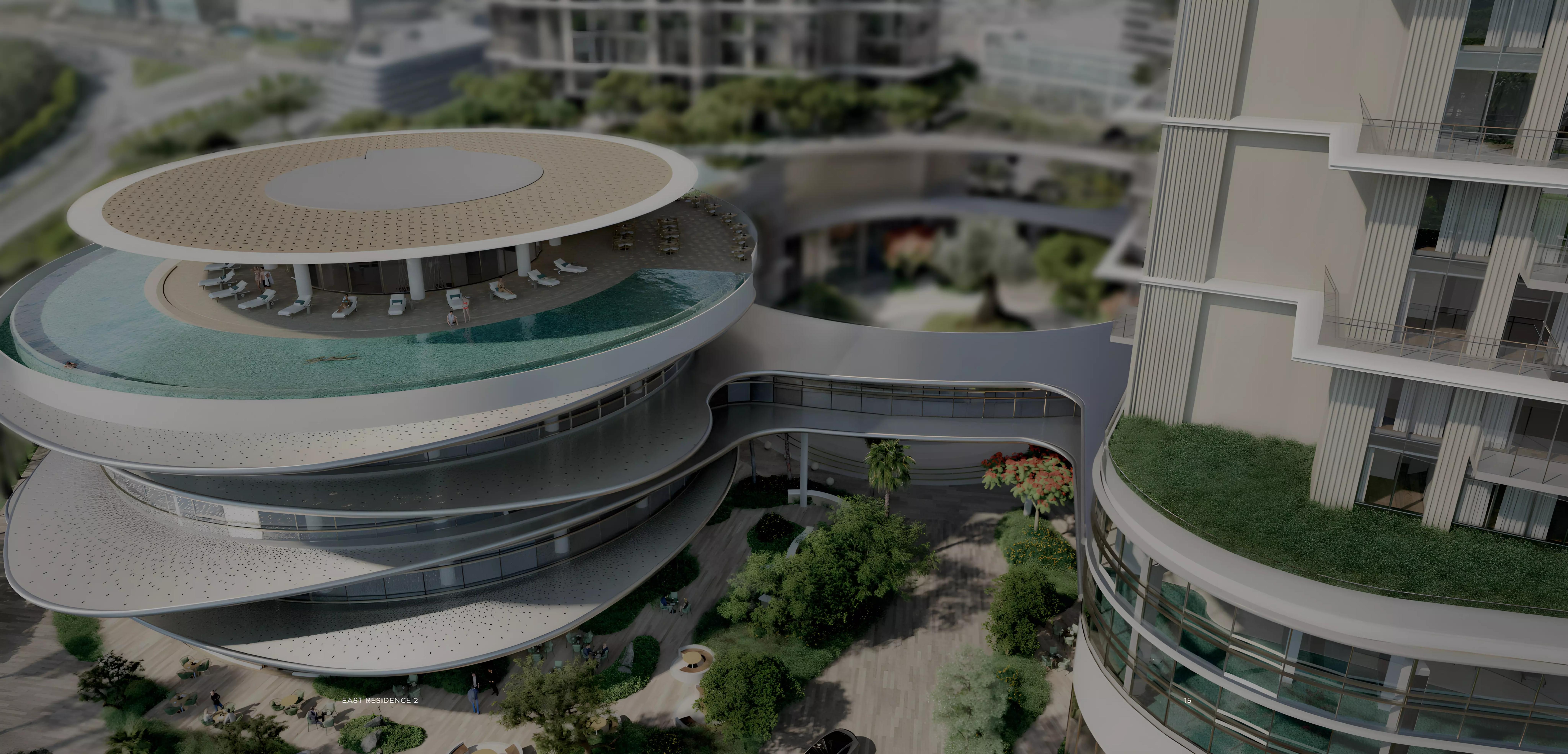 Residential interior render, East Residence 2, Serenia District, Jumeirah Islands