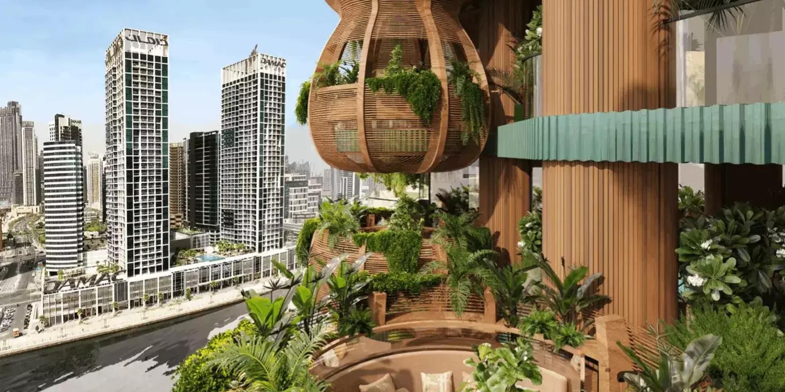 Eywa master plan layout, Business Bay, Dubai