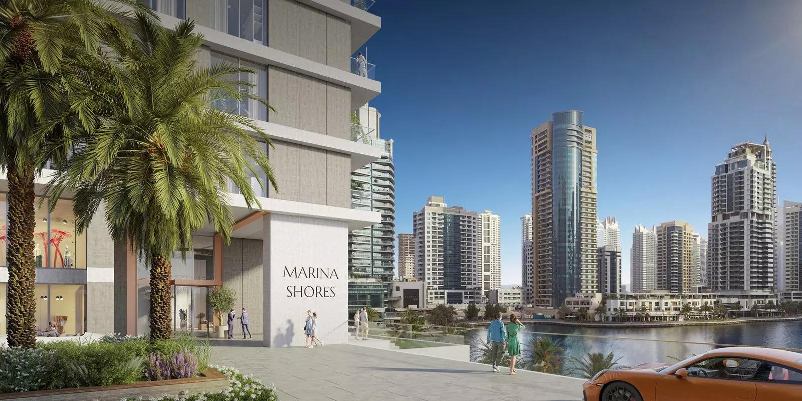 Marina Shores gymnasium with waterfront windows