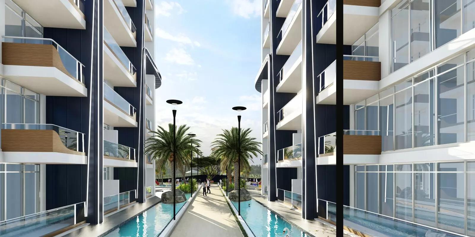 Samana Waves Phase 2 apartment interior, JVC, Dubai