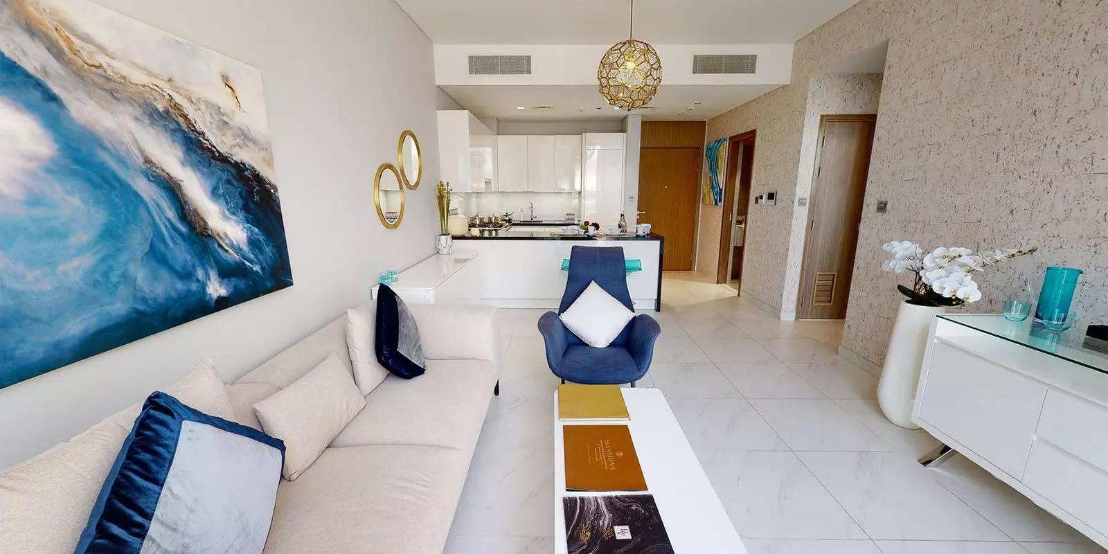 Leisure lounge seating area at Residences 6, District One