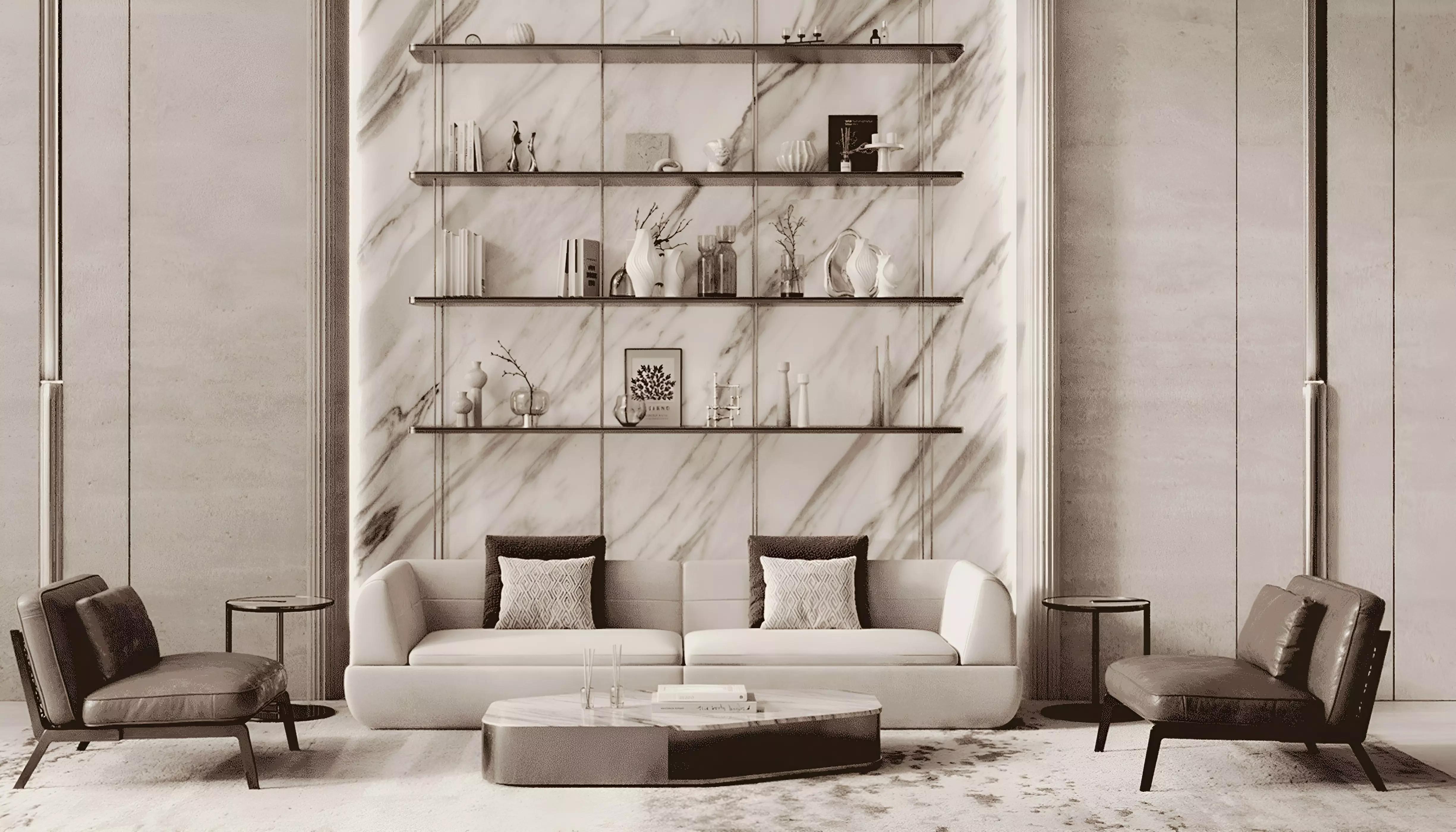 Binghatti Moonlight apartment interior view, Al Jaddaf, Dubai