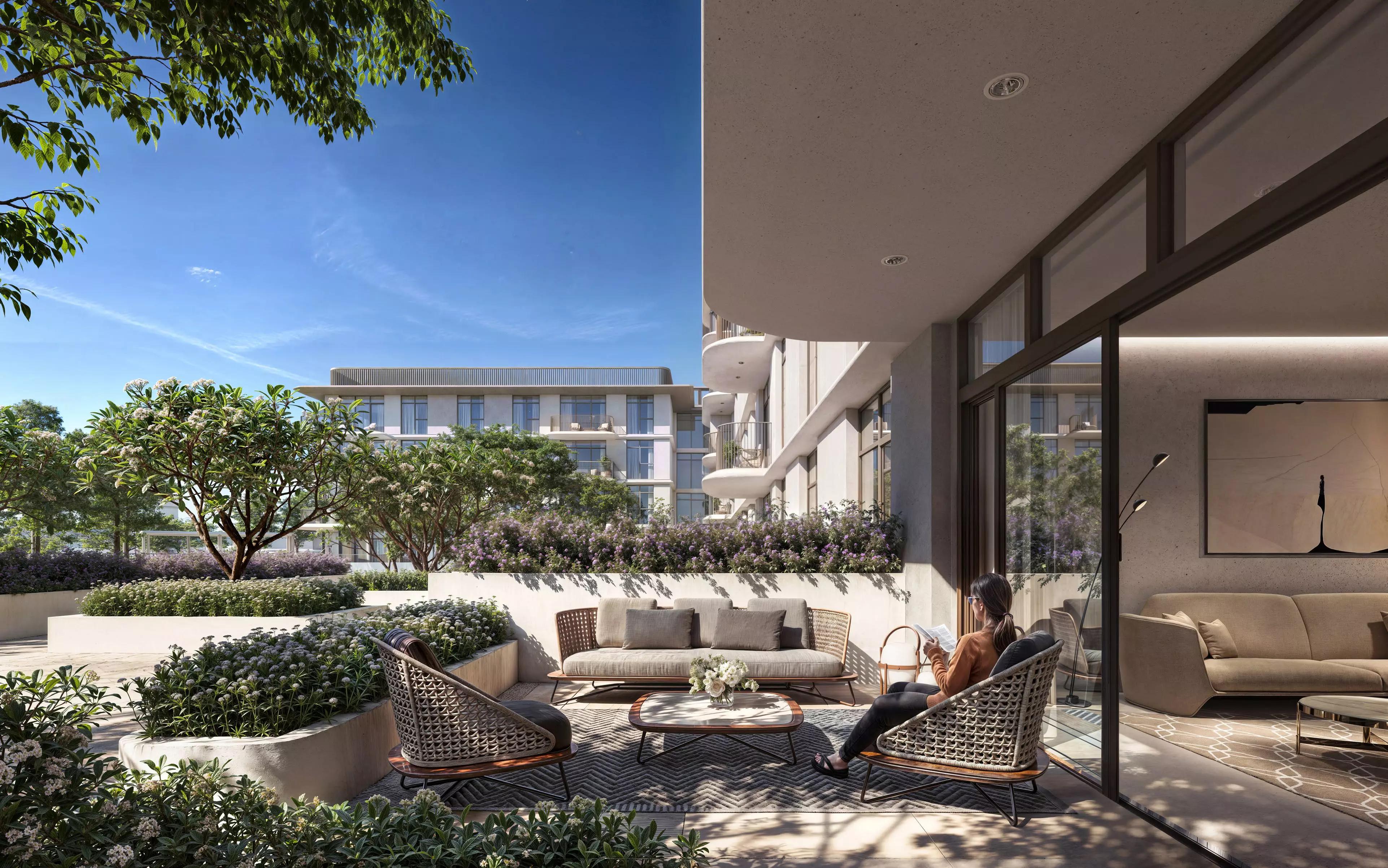 Ocean Star shared swimming pool deck, Mina Rashid, Dubai