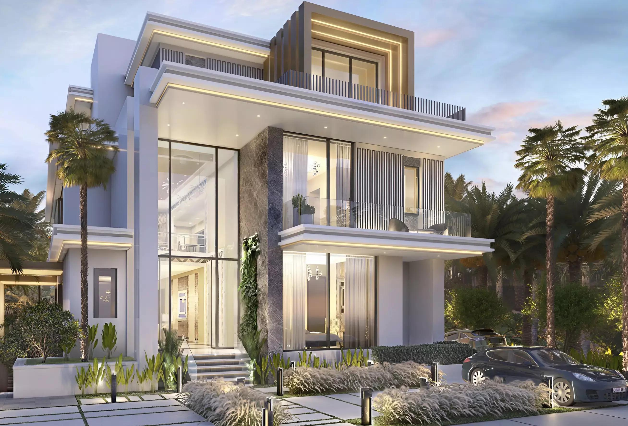 Essenlife apartment interior living space, JVT Dubai