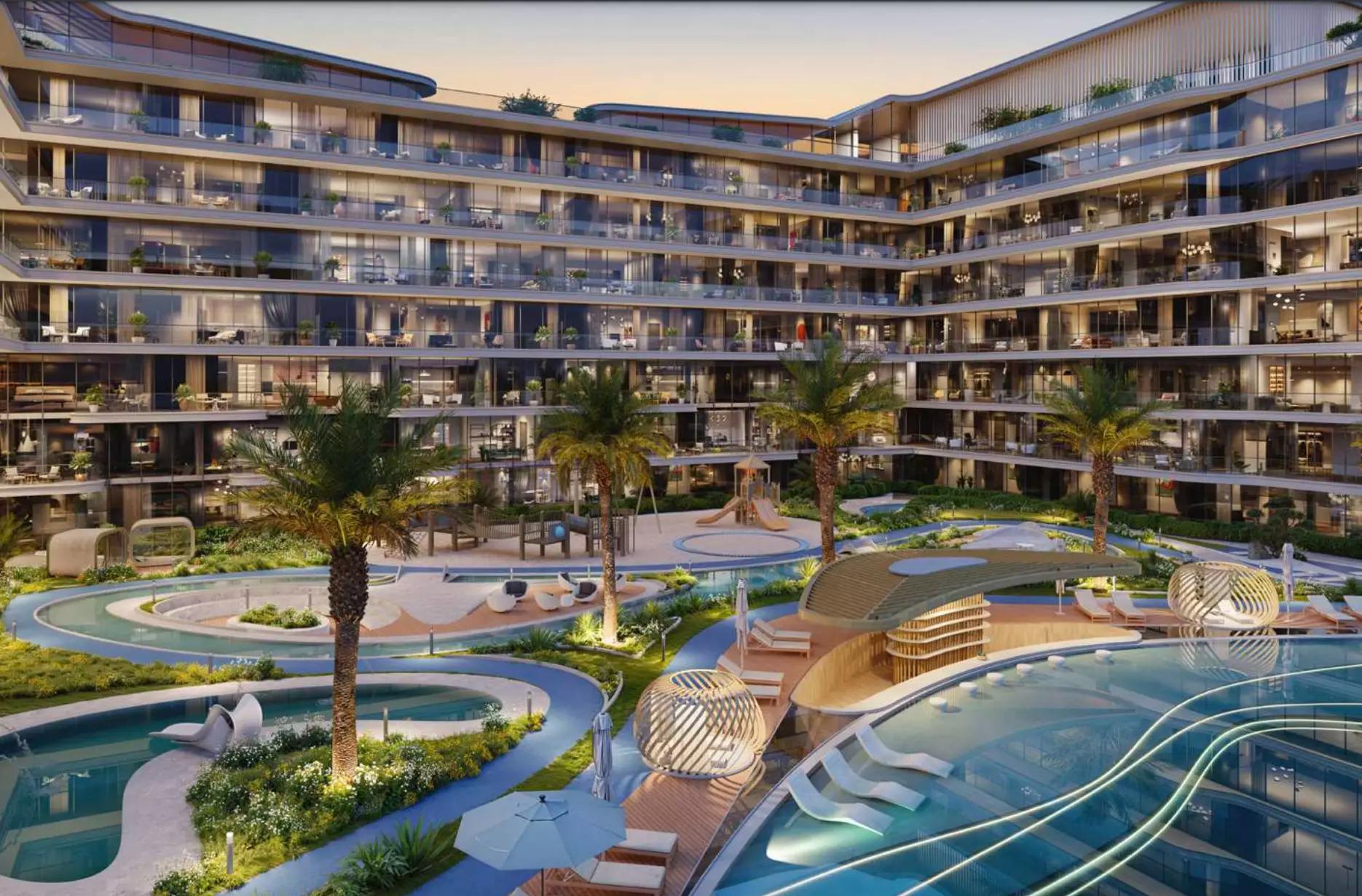 Verano By Prescott amenity deck and outdoor area, Dubai Studio City