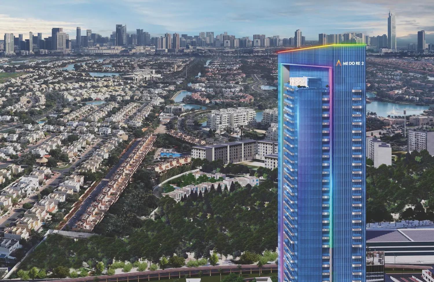 Master plan layout of Me Do Re Phase 2 in JLT Cluster G