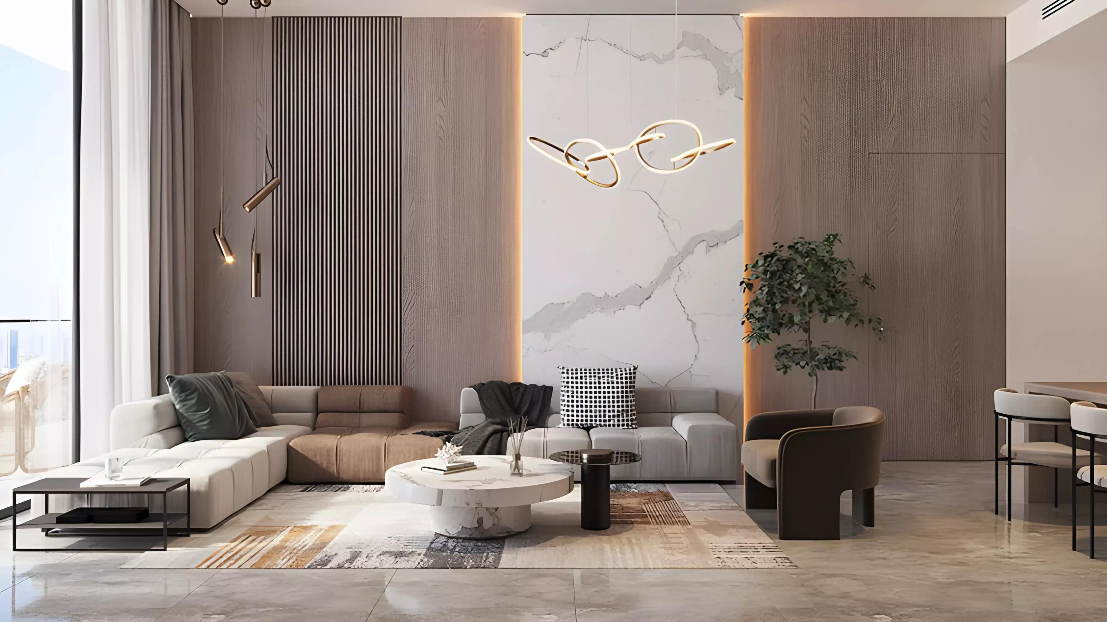 Samana Parkville gymnasium fitness area, Dubai Land Residence Complex