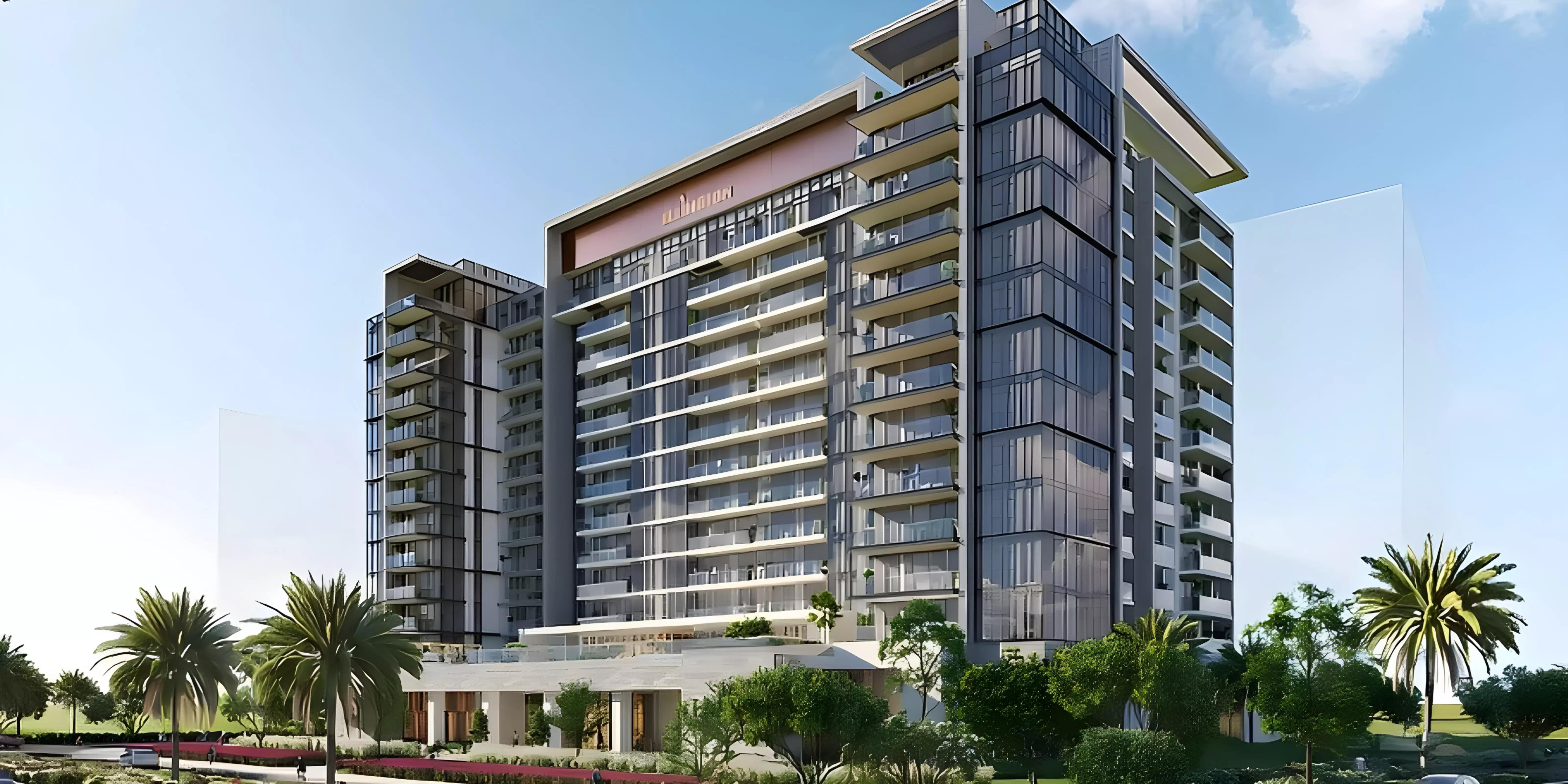 Ellington House apartment interior living space, Dubai Hills Estate, Dubai
