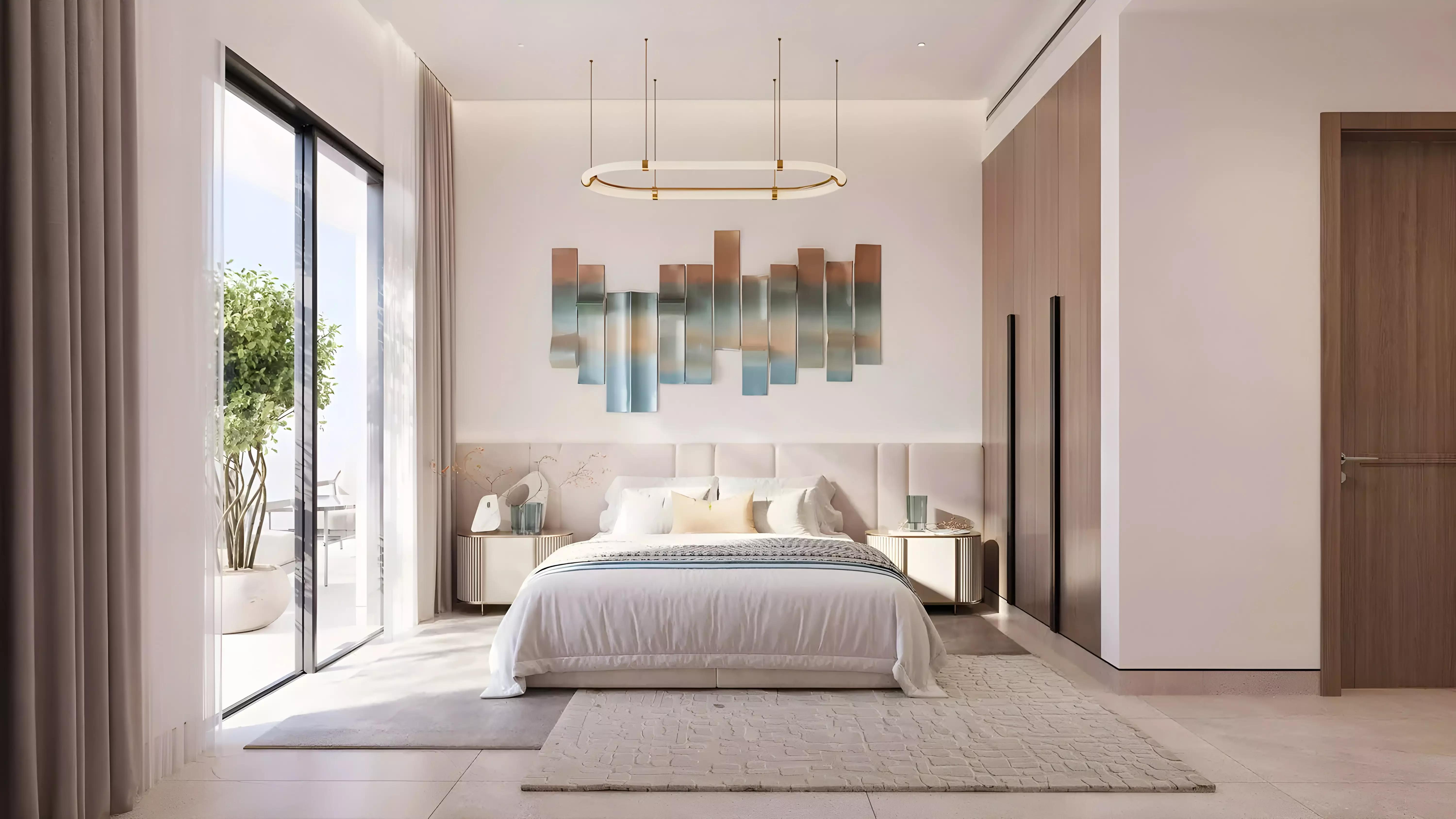 Elinor apartment tower exterior facade, Dubai South, Dubai