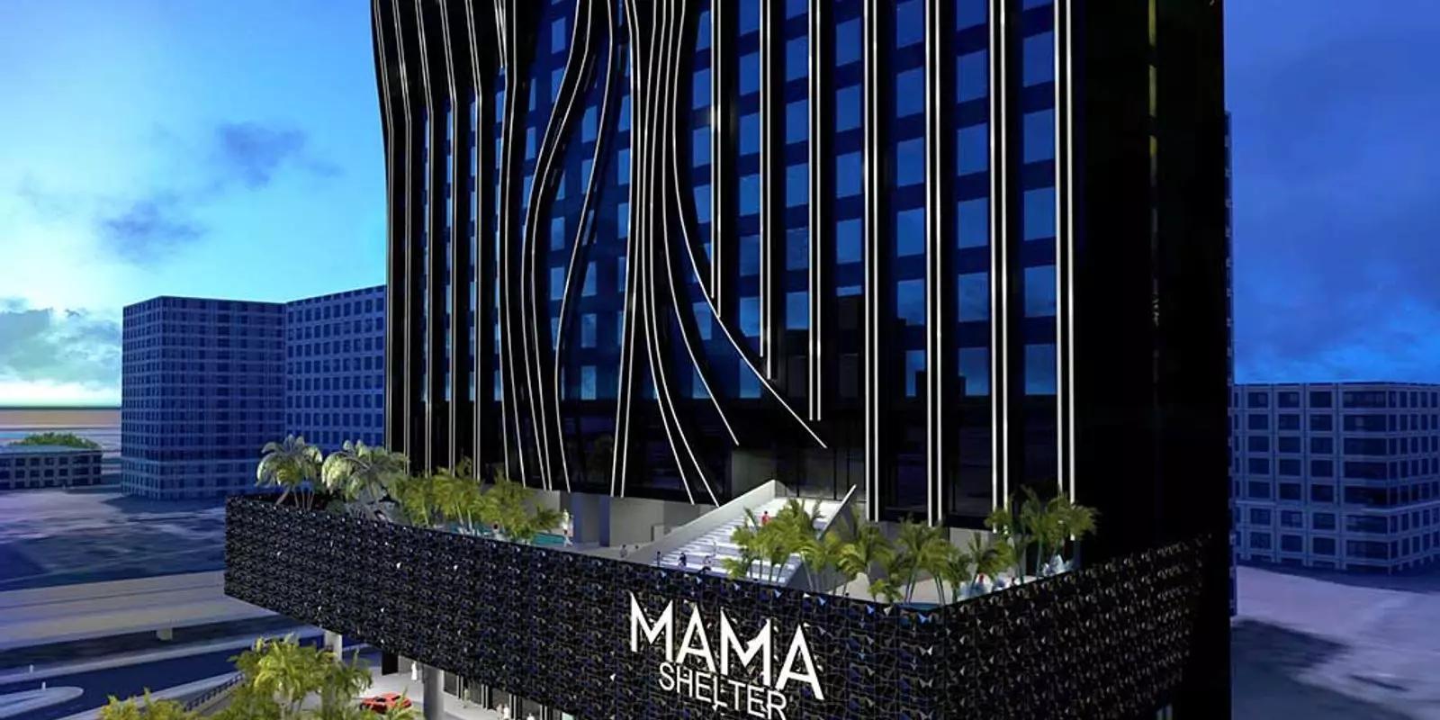 Mama Shelter interior living space, Business Bay, Dubai