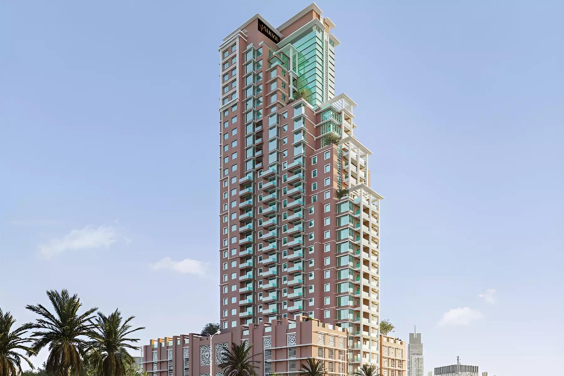 Riva Residence apartment interior living area, Dubai Maritime City