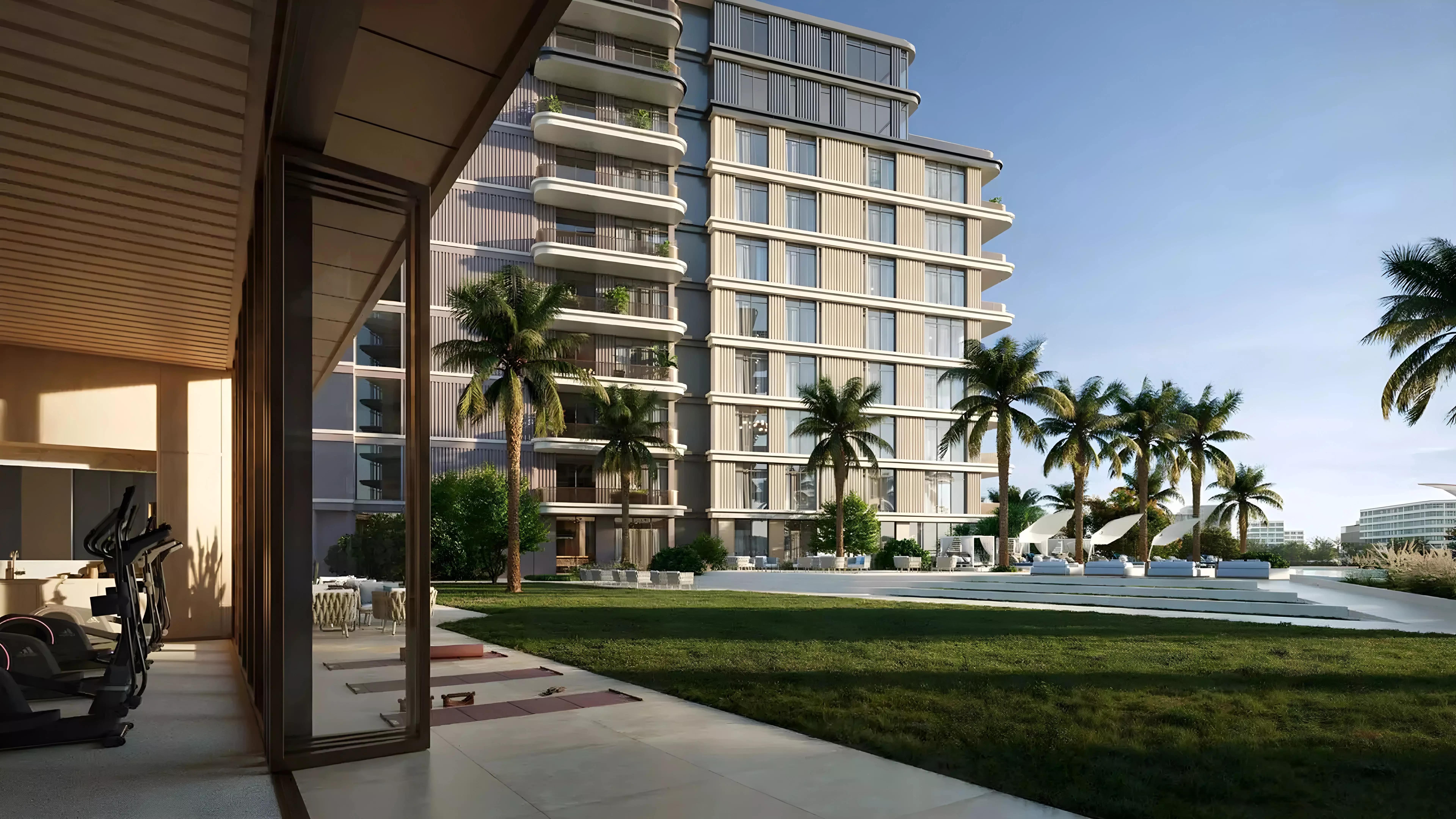 Bay Grove Residences Phase 3 apartment interior living area, Dubai Islands