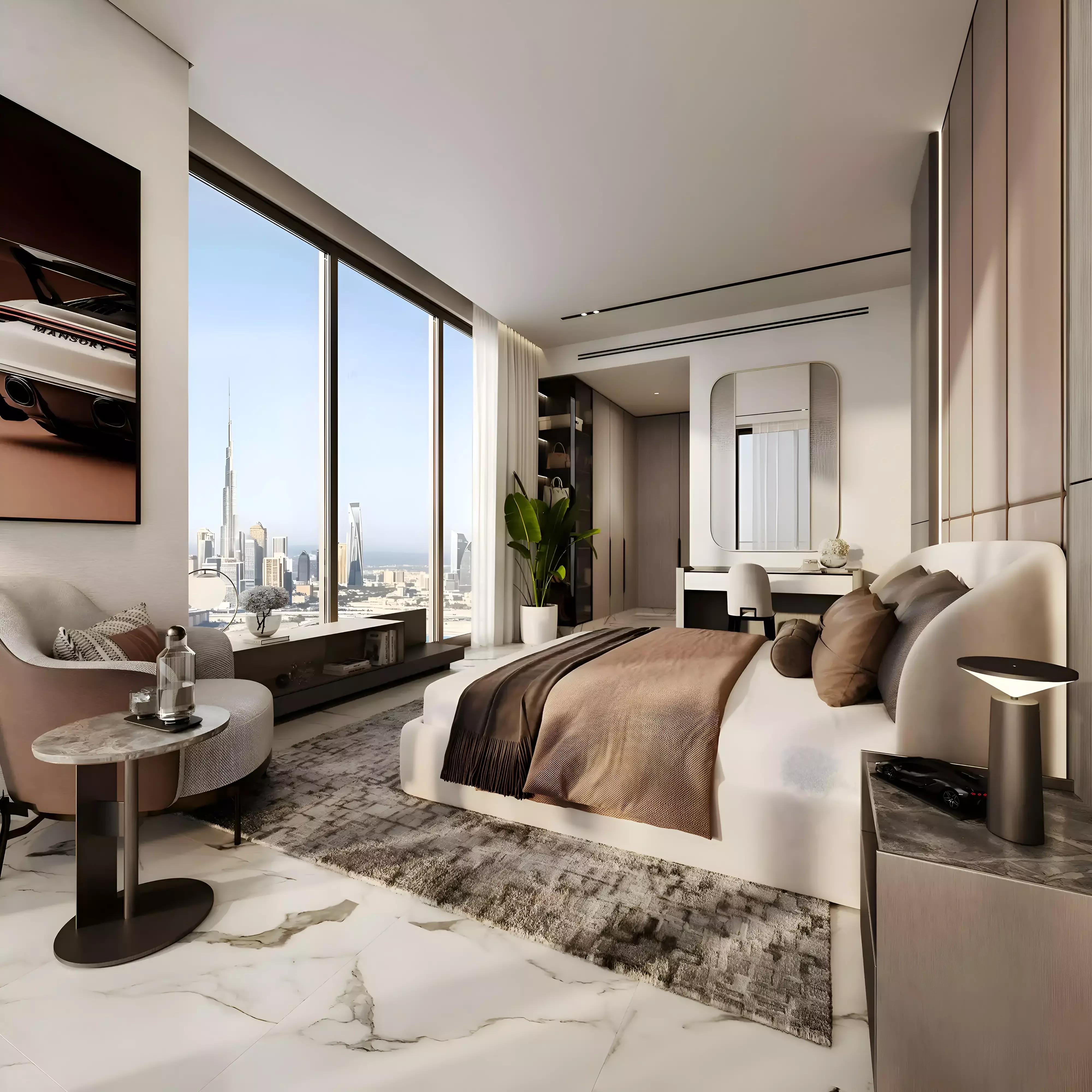 Mansory Residences gymnasium and fitness area, Meydan, Dubai