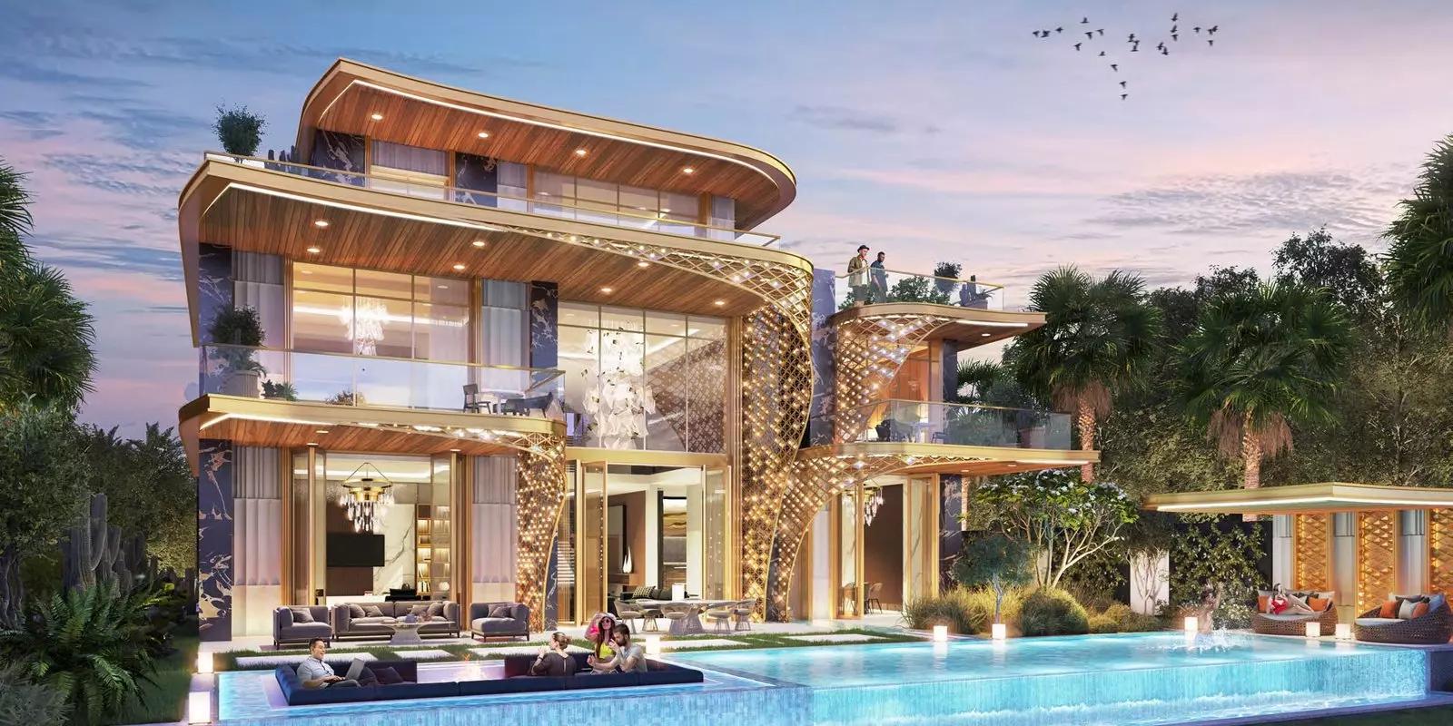Gems Estates by DAMAC villa bedroom interior, DAMAC Hills, Dubai