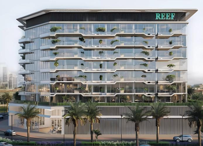 REFF 1000 exterior building view, Dubai Land Residence Complex, Dubai