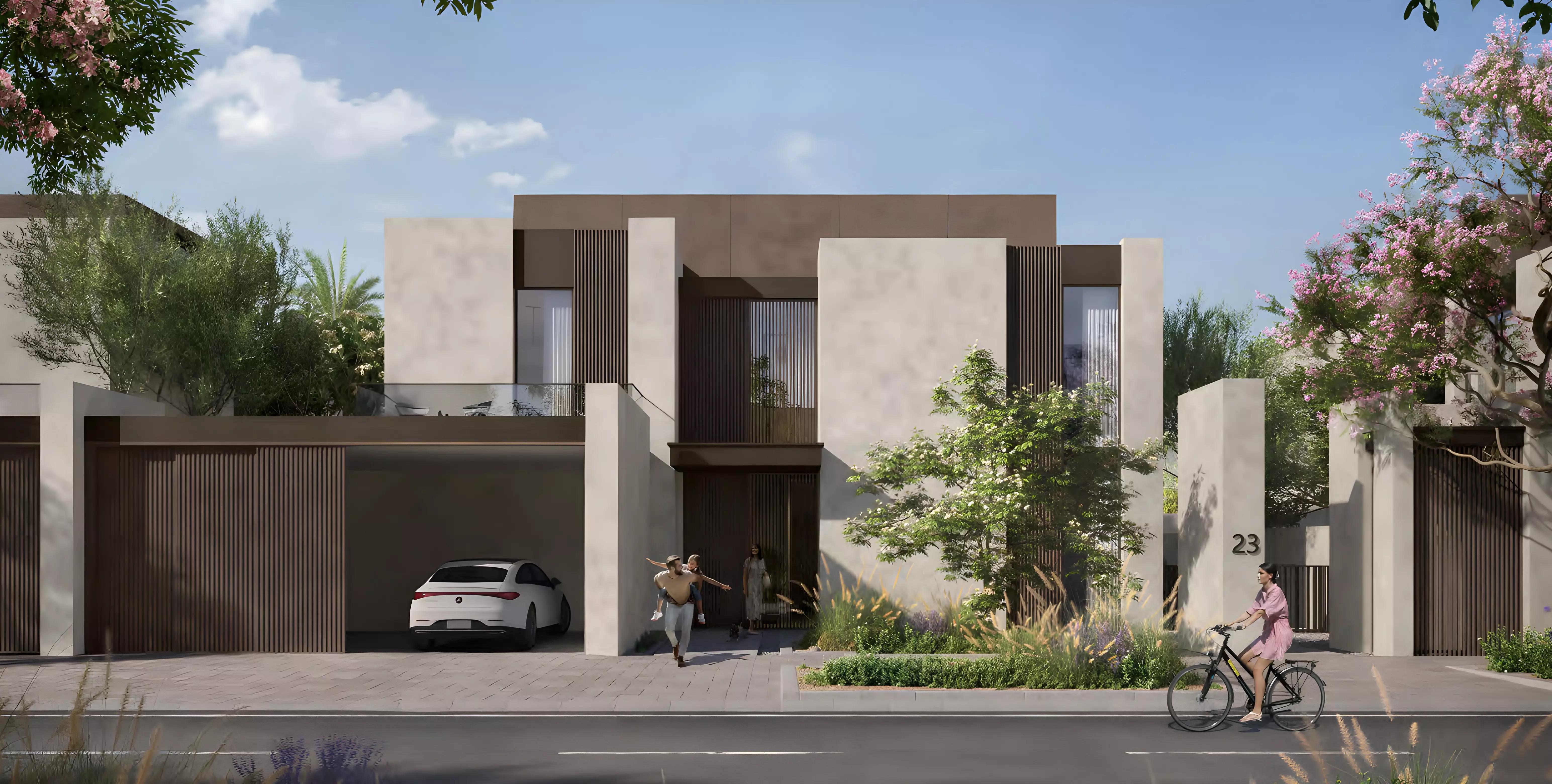 Athlon by Aldar residential cluster and shared landscaping, Dubai