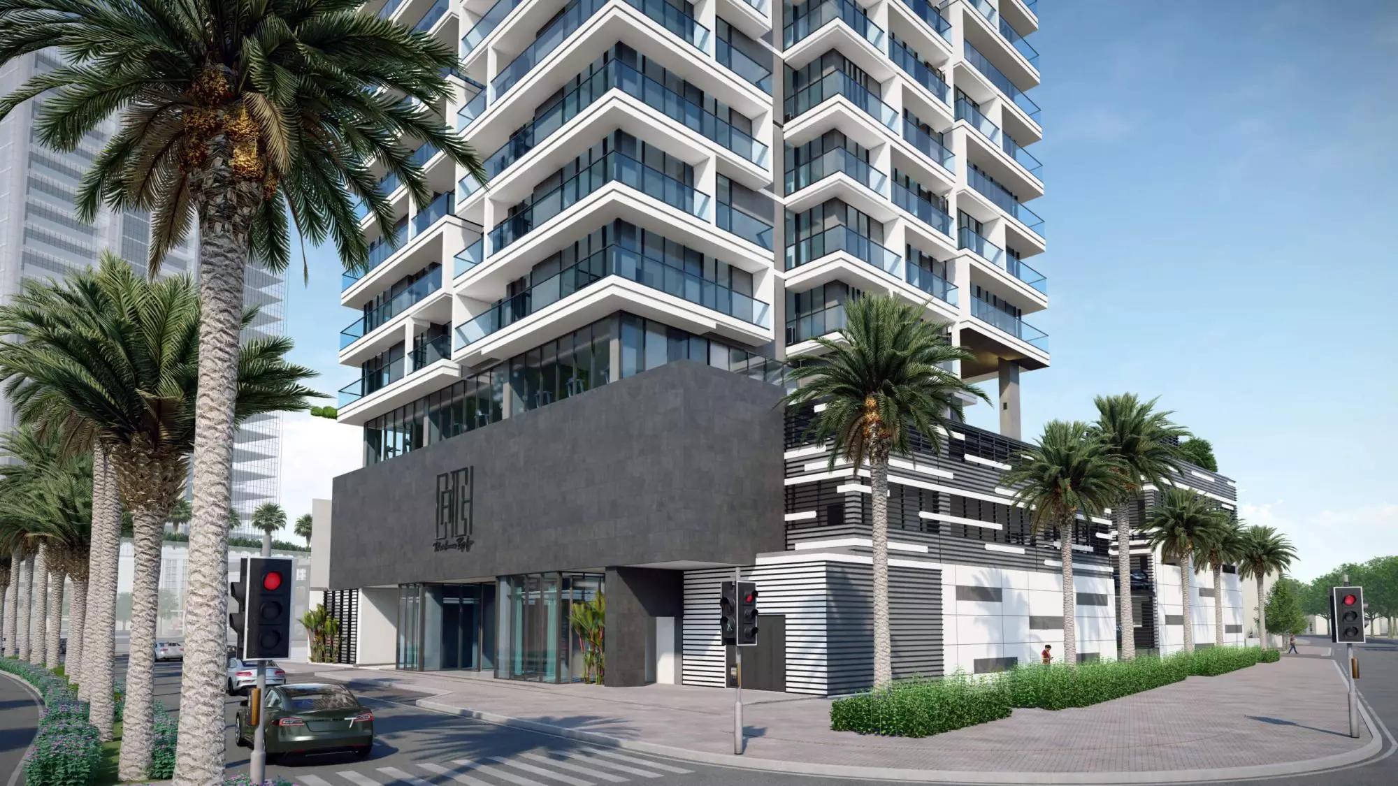 Catch Residences By IGO shared swimming pool deck, JVC, Dubai