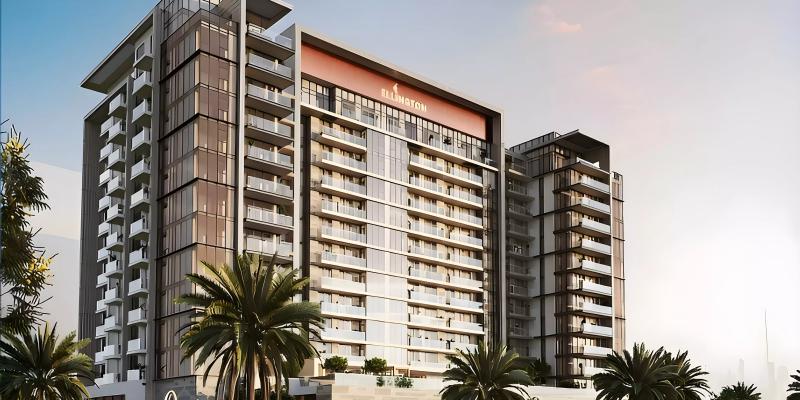 Ellington House residential building exterior, Dubai Hills Estate, Dubai